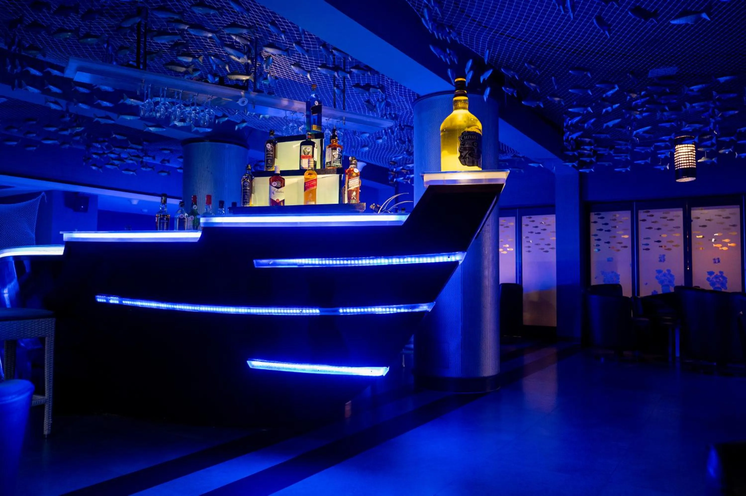 Lounge or bar in Grand Kakinada by GRT Hotels