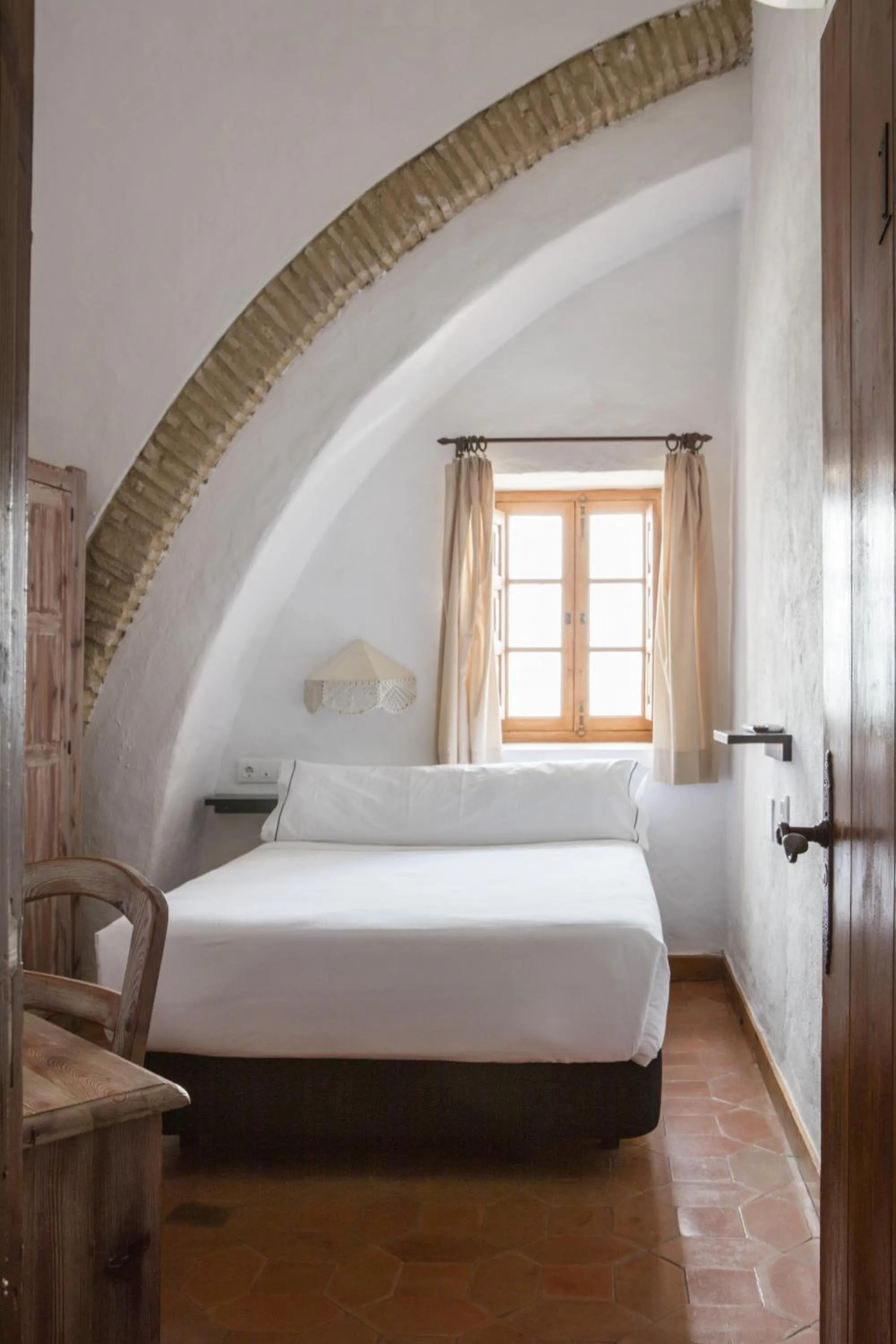 Bed in Hotel Tugasa Convento San Francisco