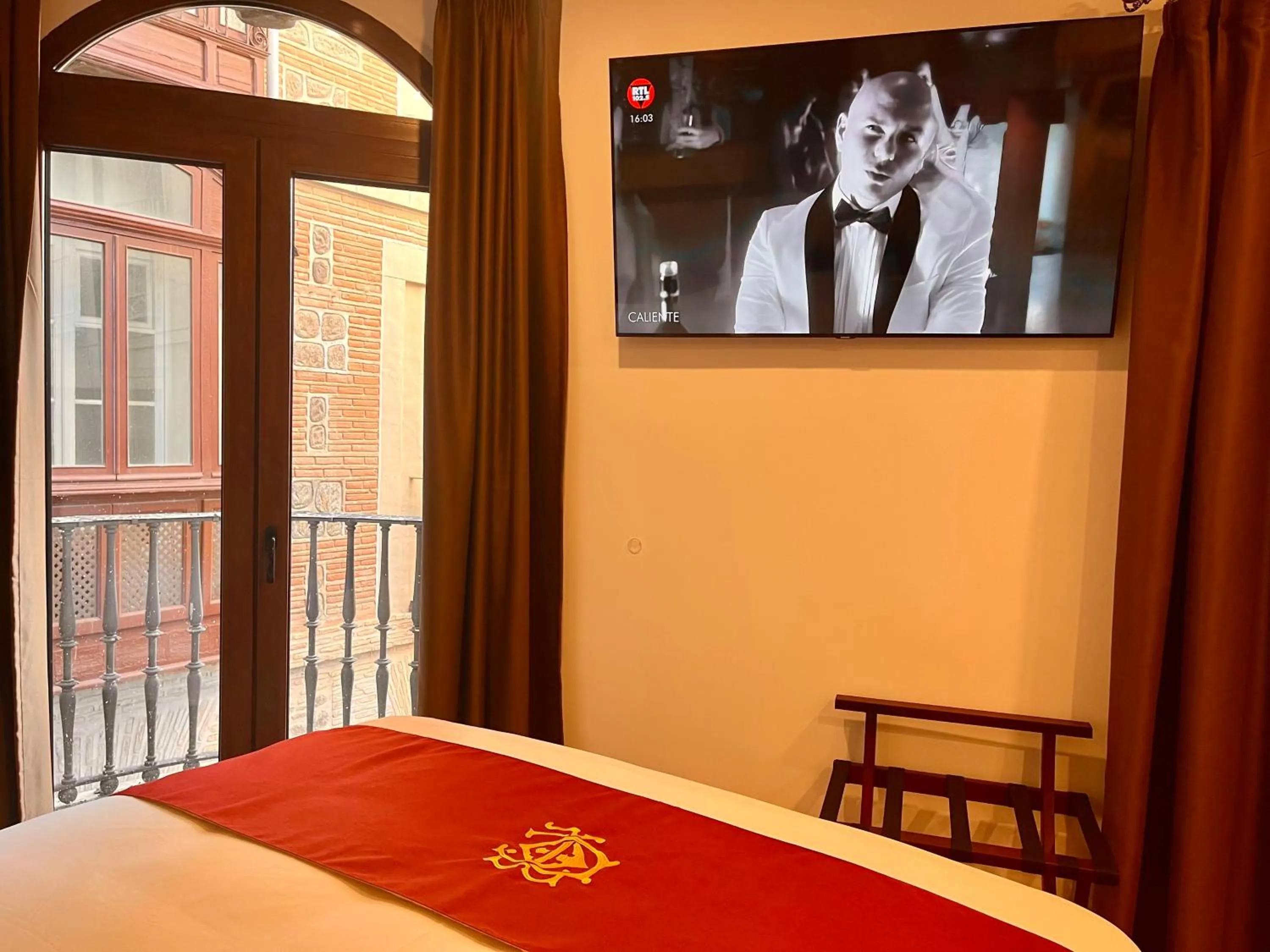 TV and multimedia, Bed in Hotel Boutique Casón De Los López