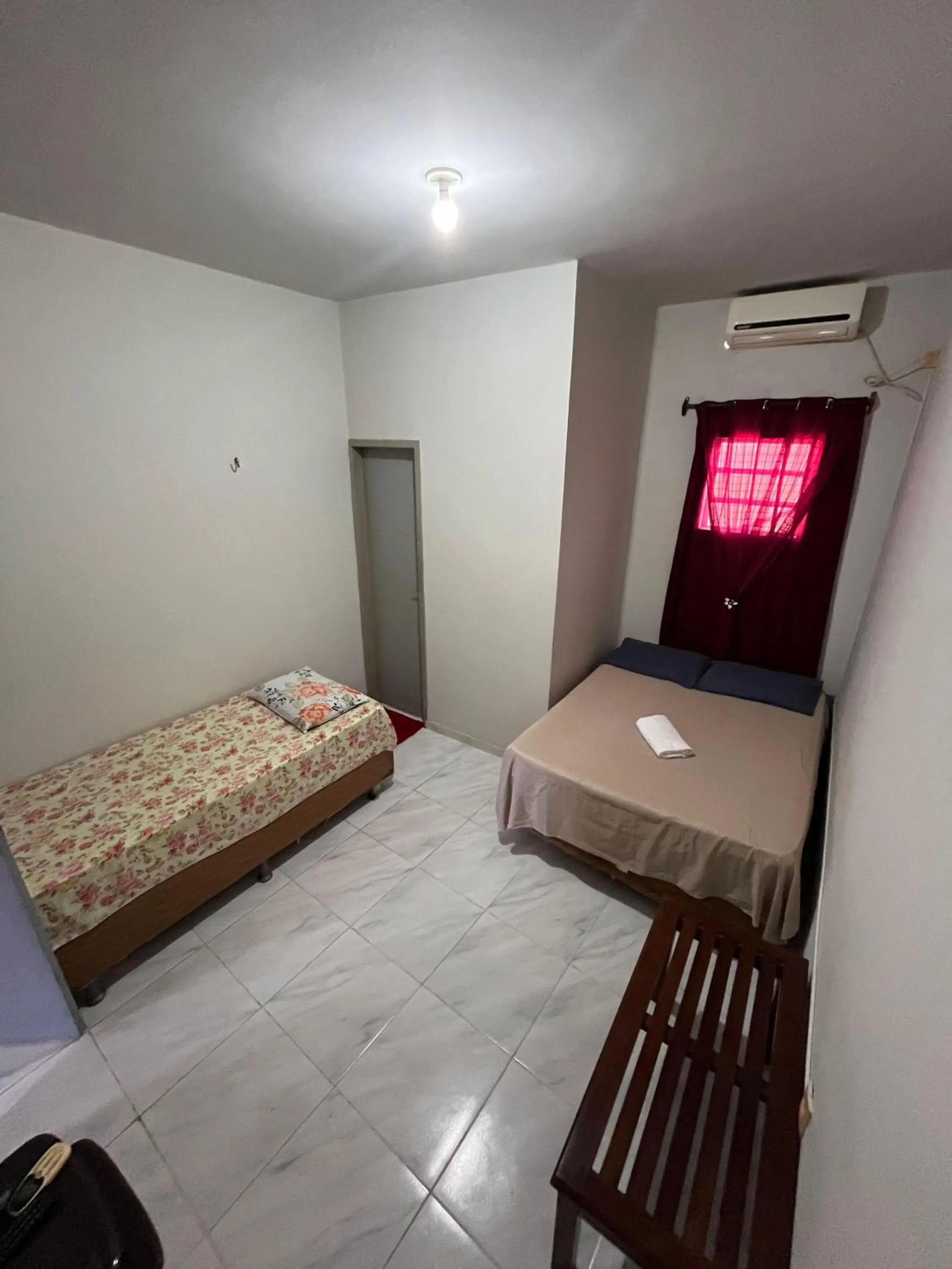 Bed in Pousada santos