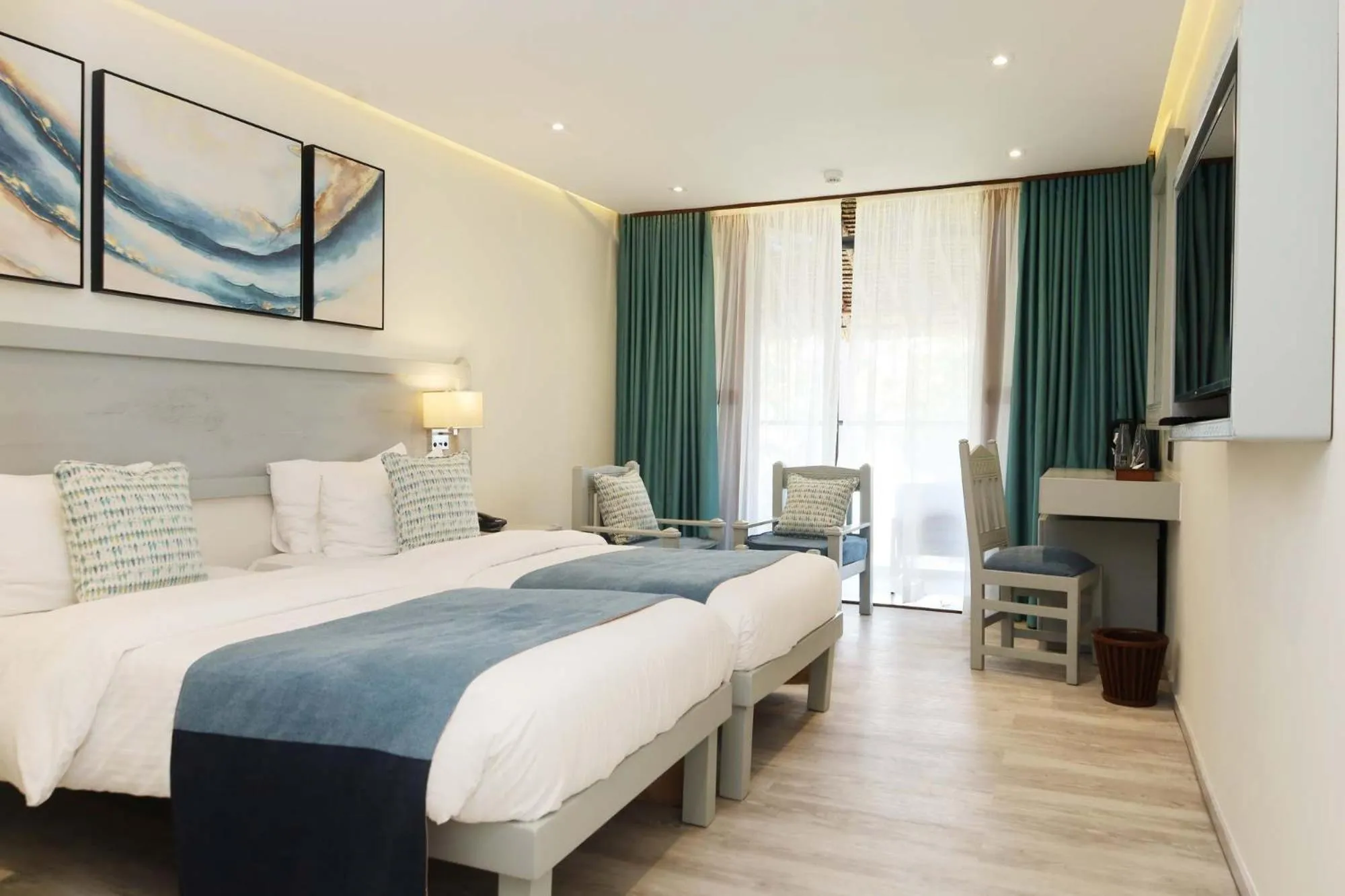 Photo of the whole room, Bed in Baobab Beach Resort & Spa