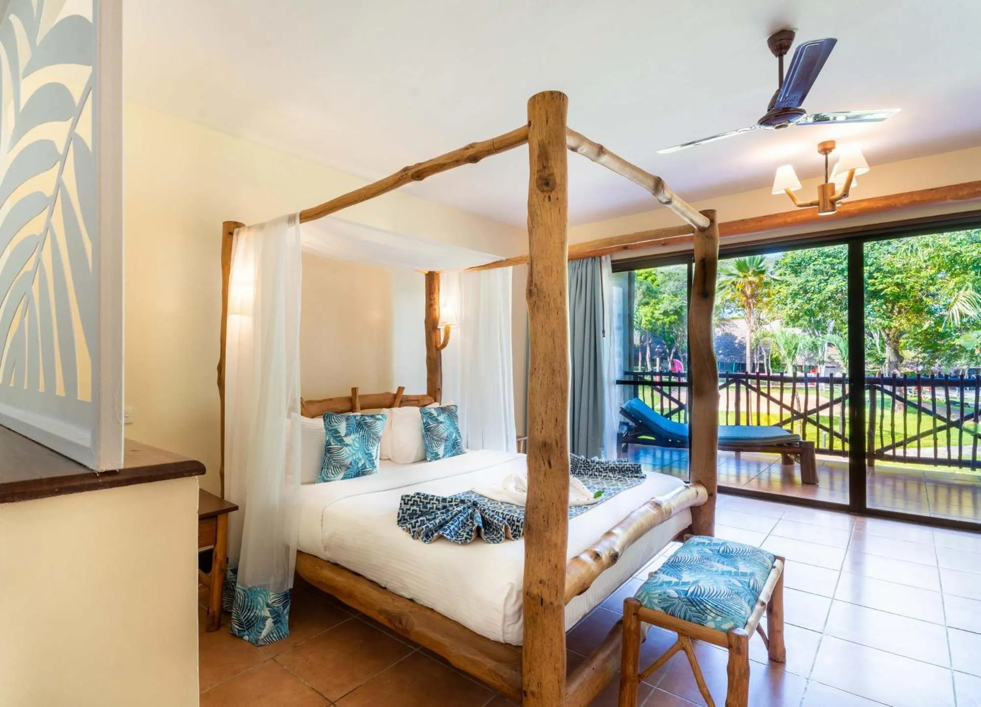 Bed in Baobab Beach Resort & Spa