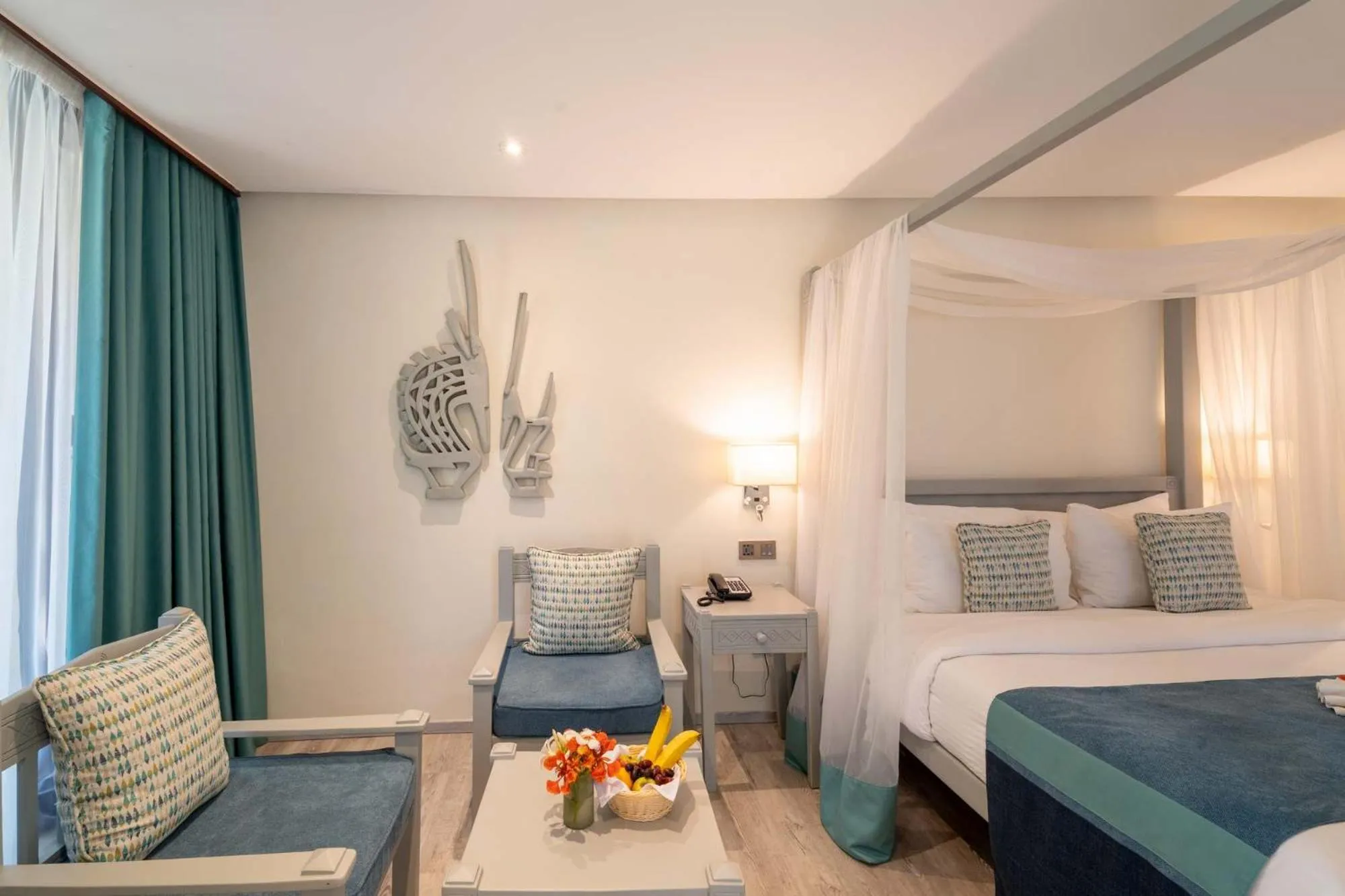 Bed in Baobab Beach Resort & Spa