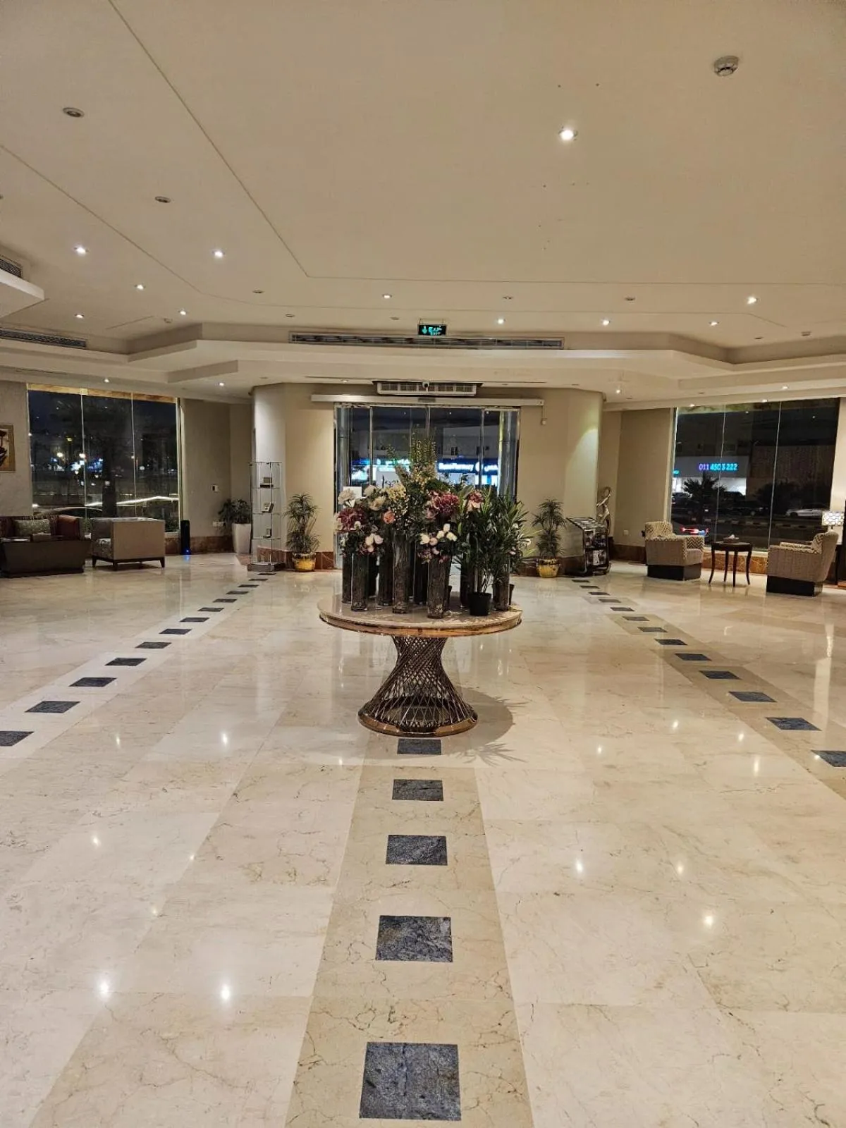 Seating area in Duset Hotel Suites