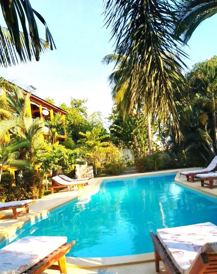 Garden view in Tropic Hôtel