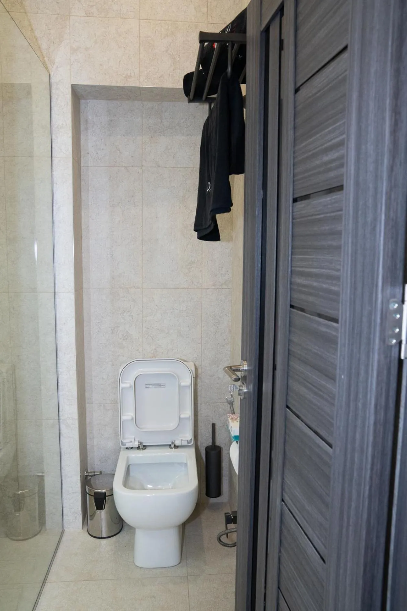 Toilet in Prime Suites Hotel