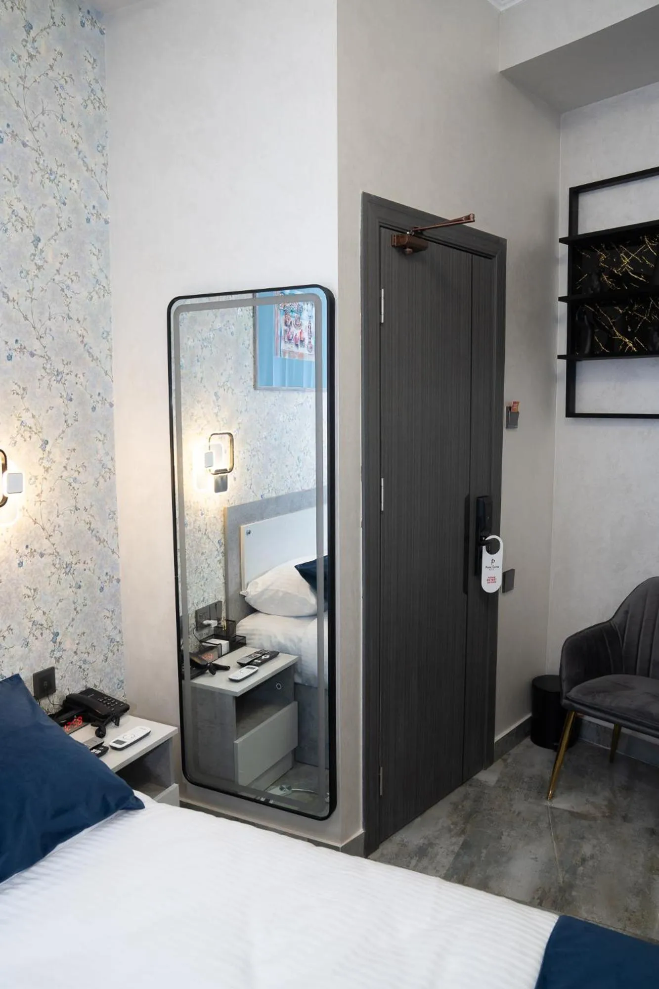 Photo of the whole room, Bed in Prime Suites Hotel