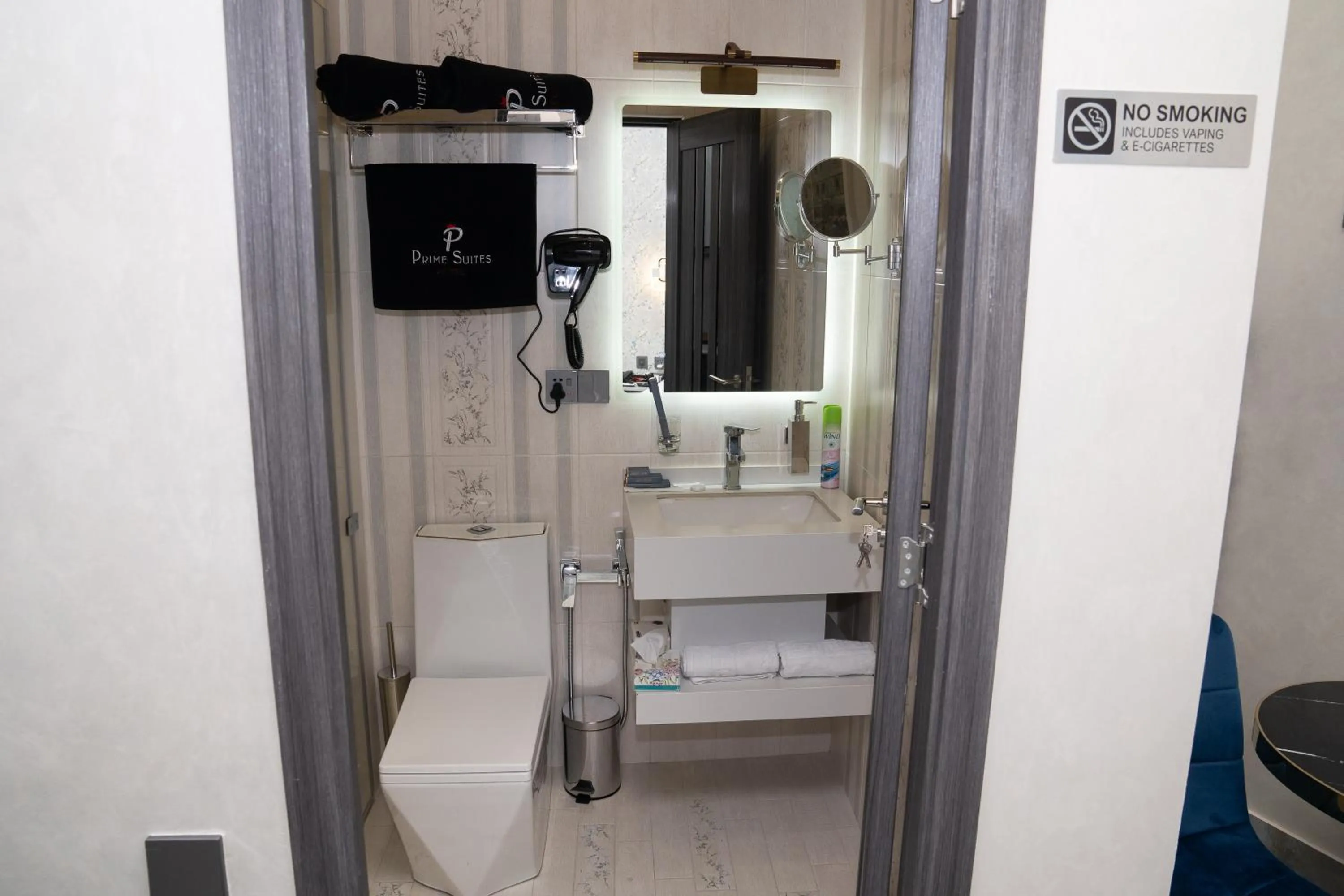 Bathroom in Prime Suites Hotel