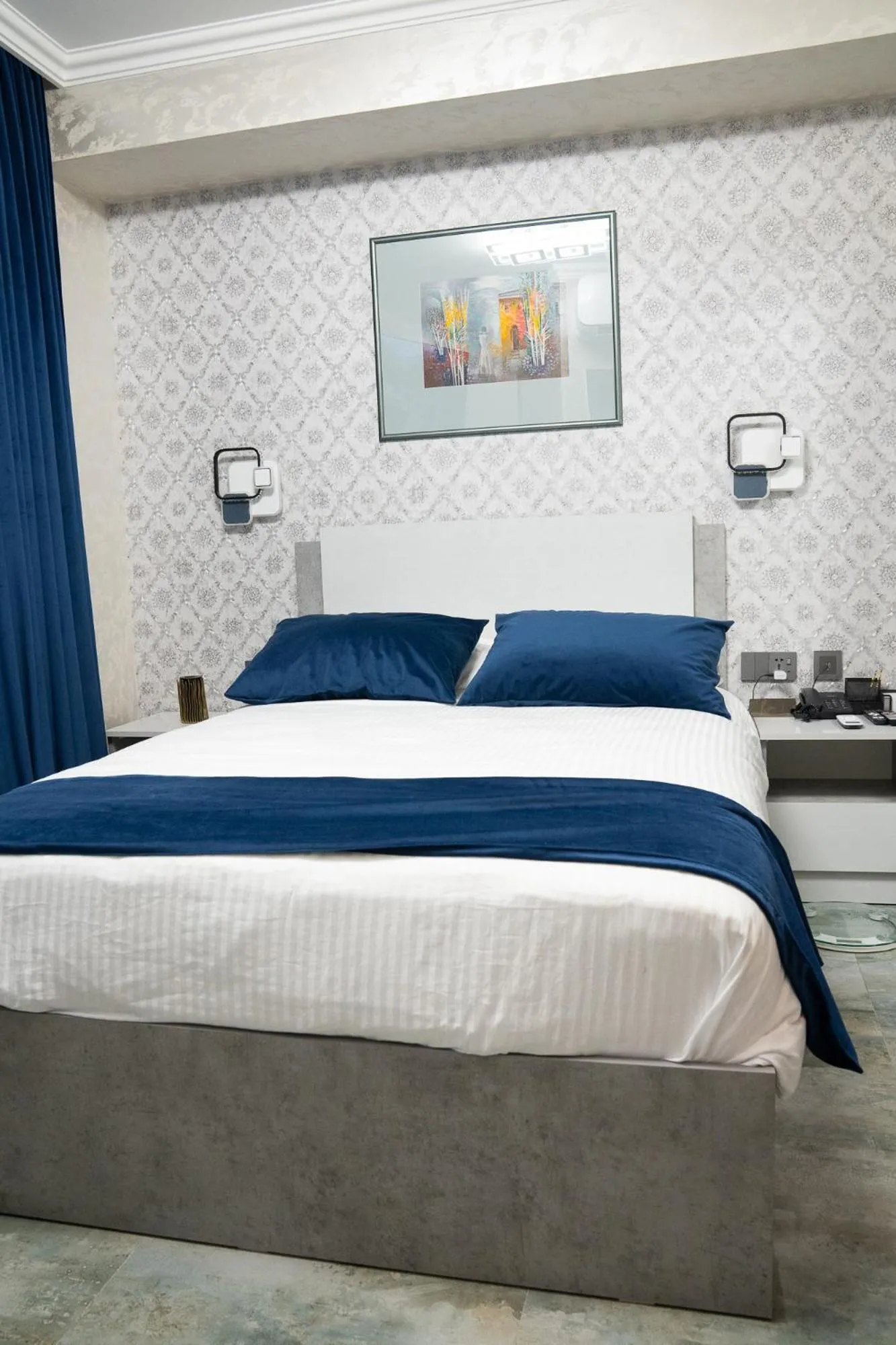 Photo of the whole room, Bed in Prime Suites Hotel