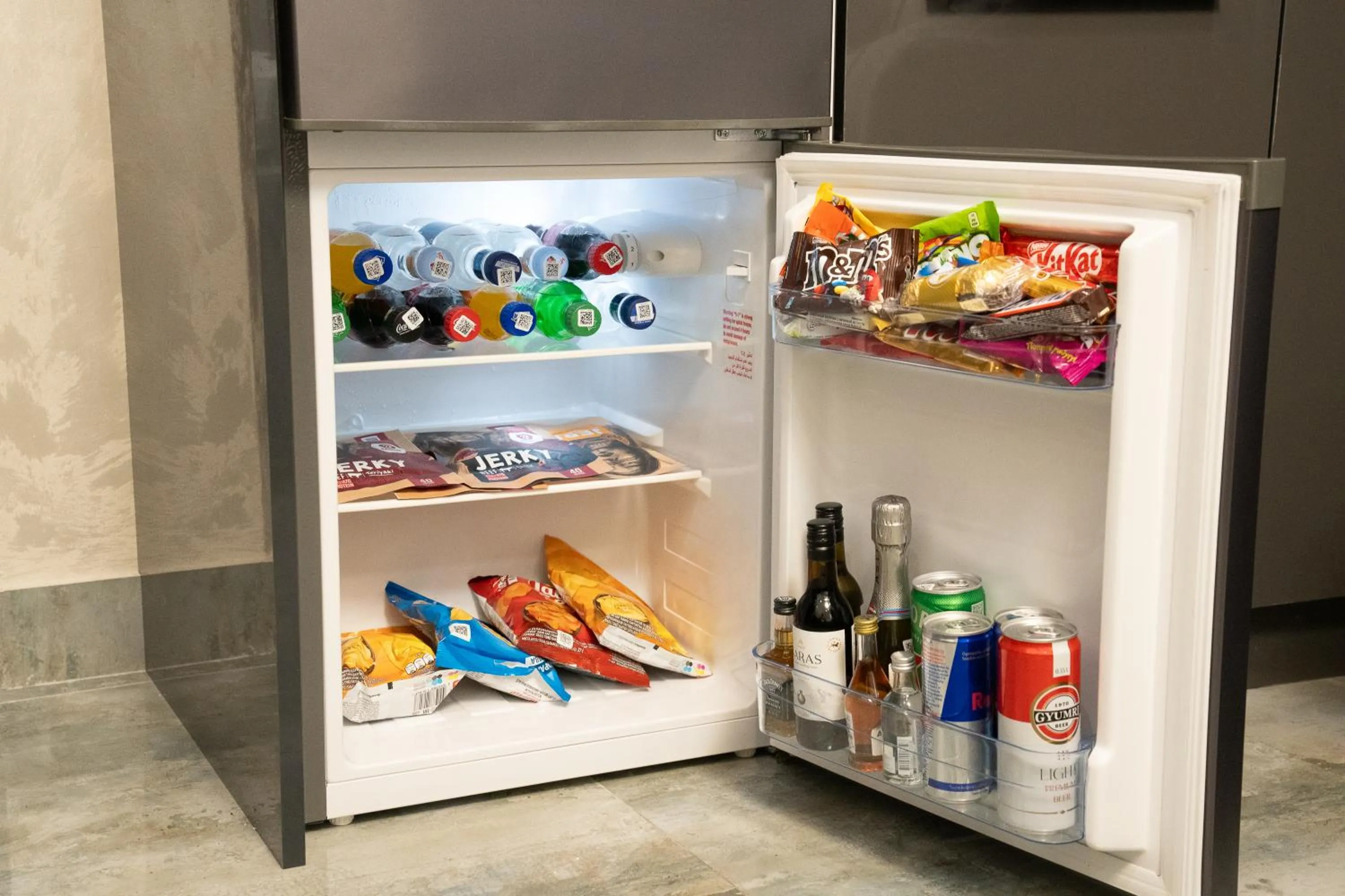 minibar in Prime Suites Hotel