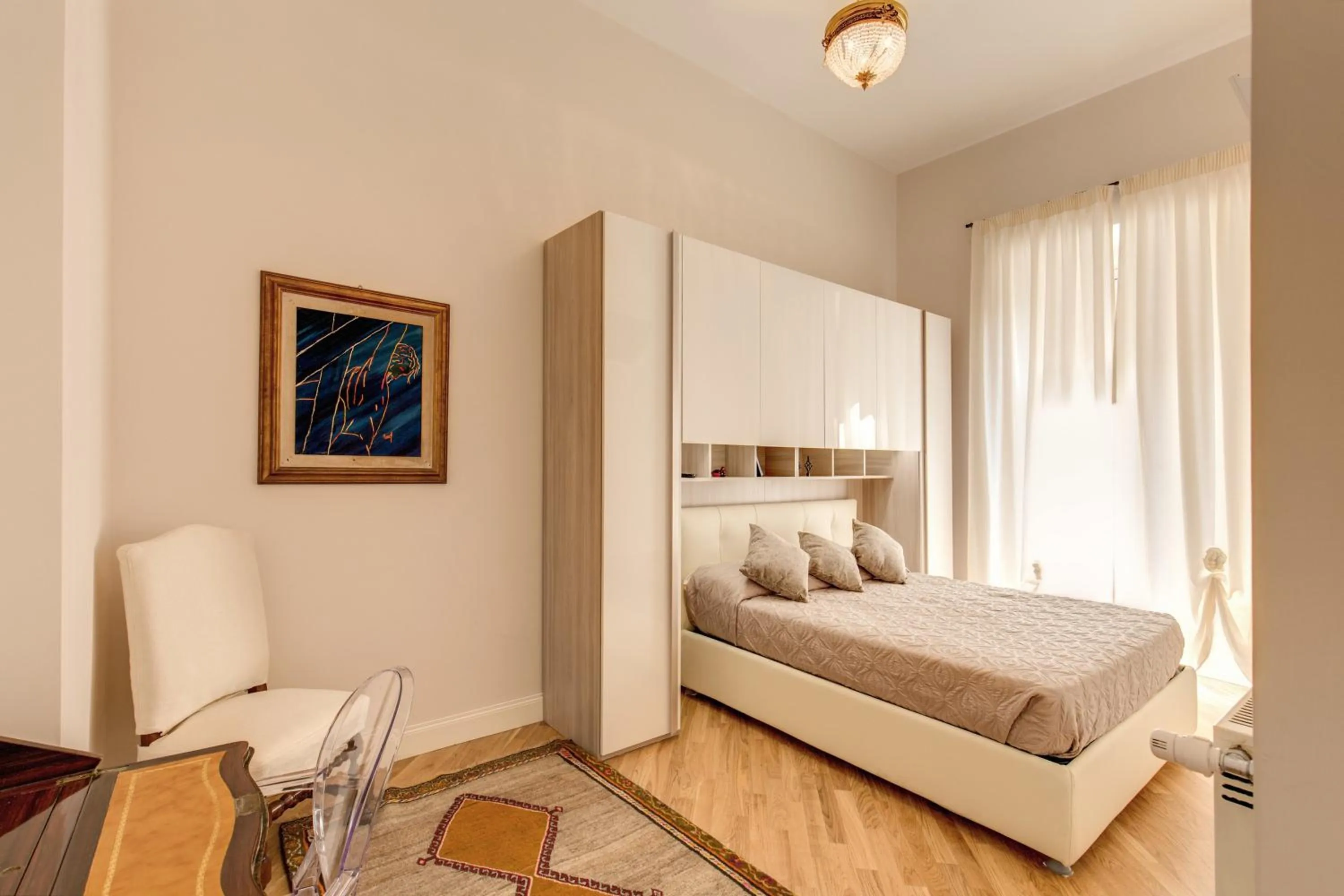 Day, Bed in Casa Claudia Giulio Cesare