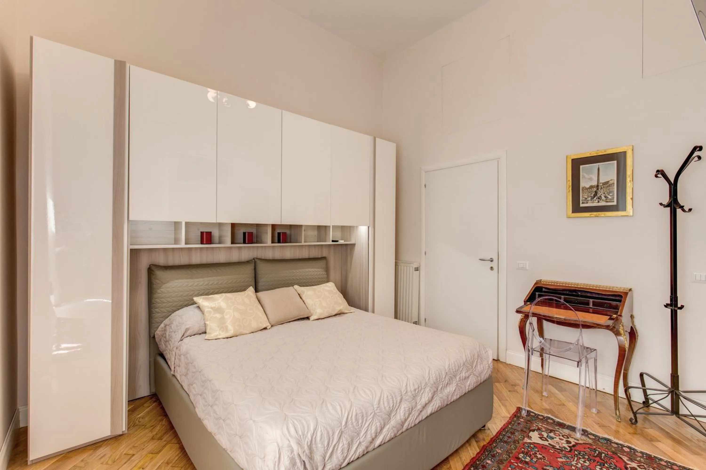 Photo of the whole room, Bed in Casa Claudia Giulio Cesare