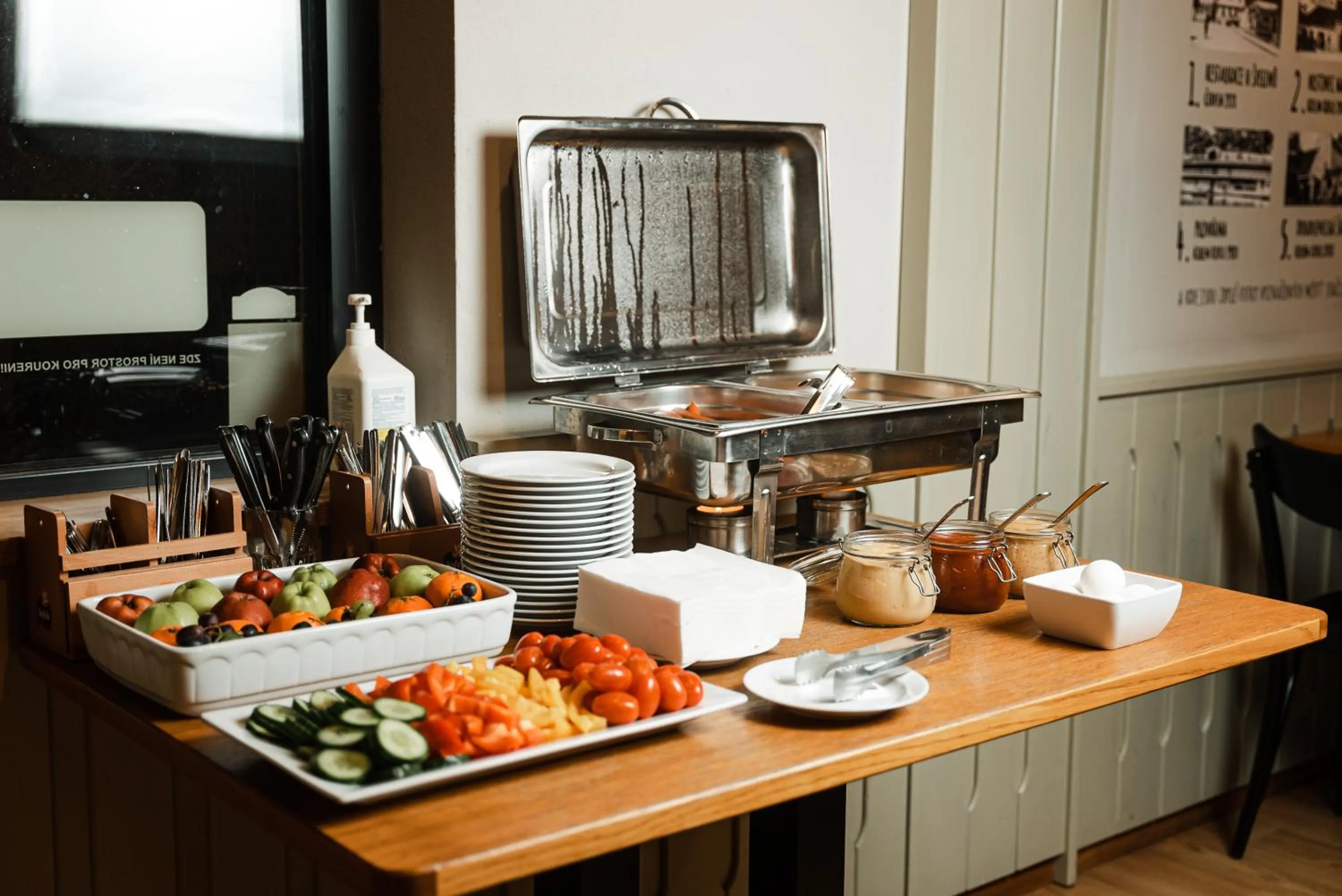 Food and drinks in Wellness penzion U GIGANTU