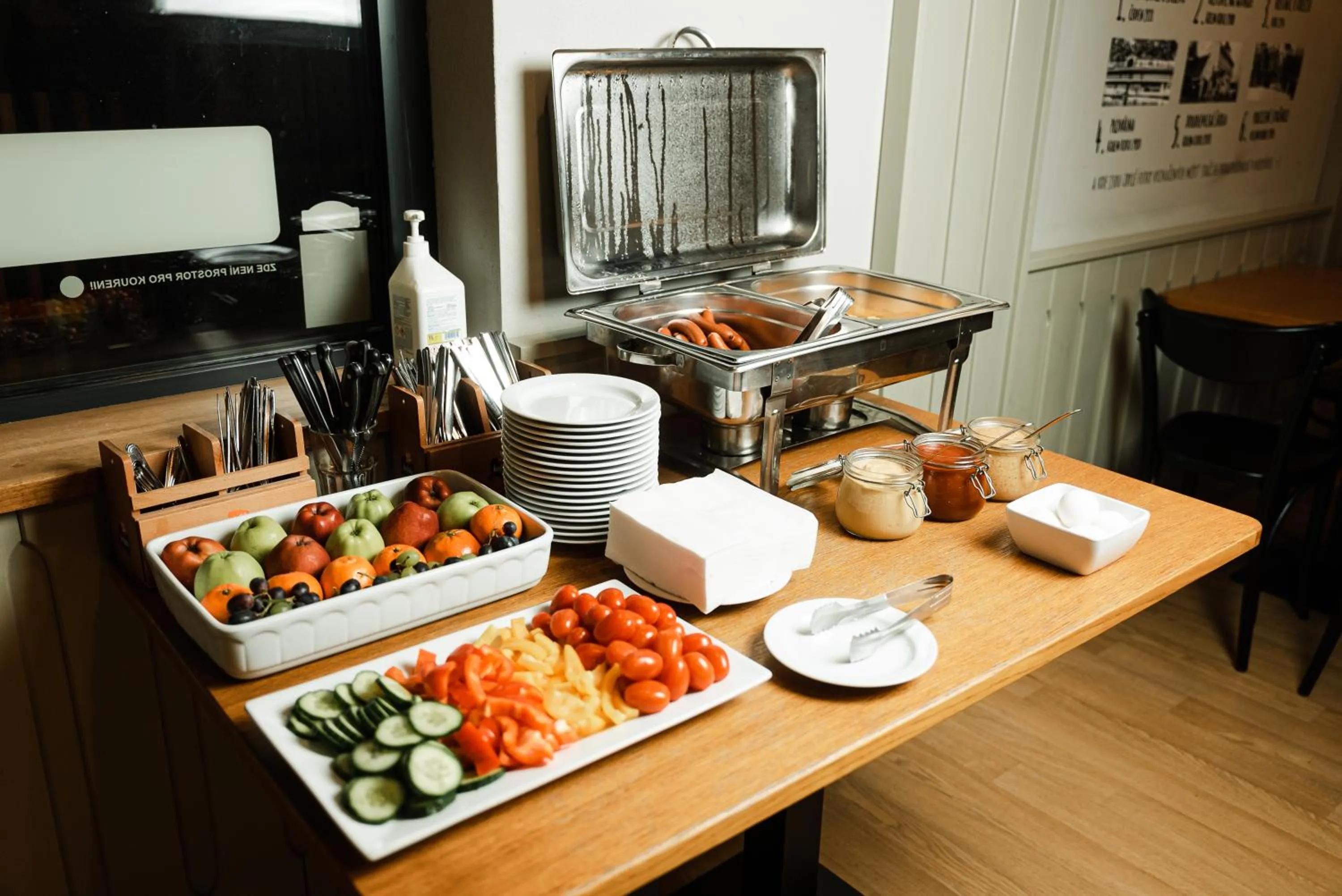 Food and drinks in Wellness penzion U GIGANTU