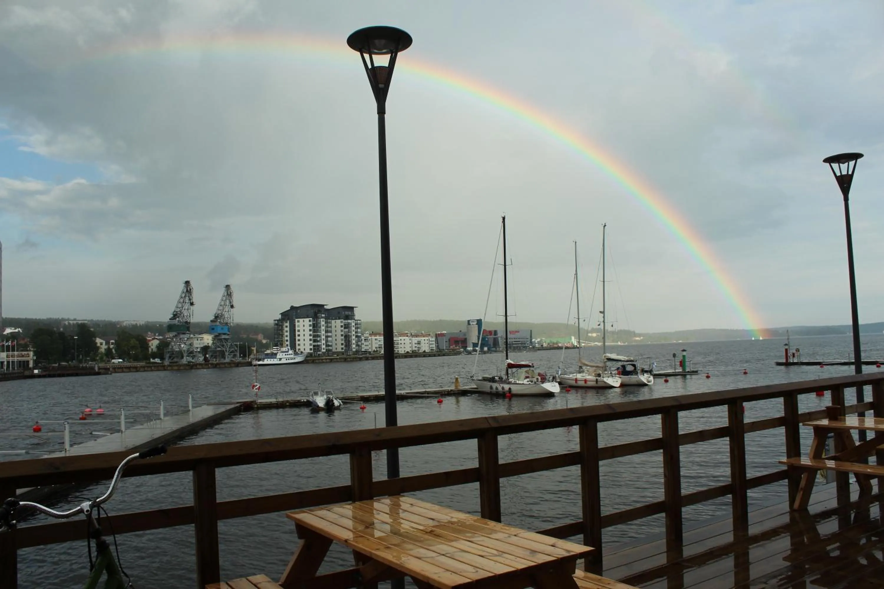 View (from property/room) in Örnsköldsviks Gästhamn
