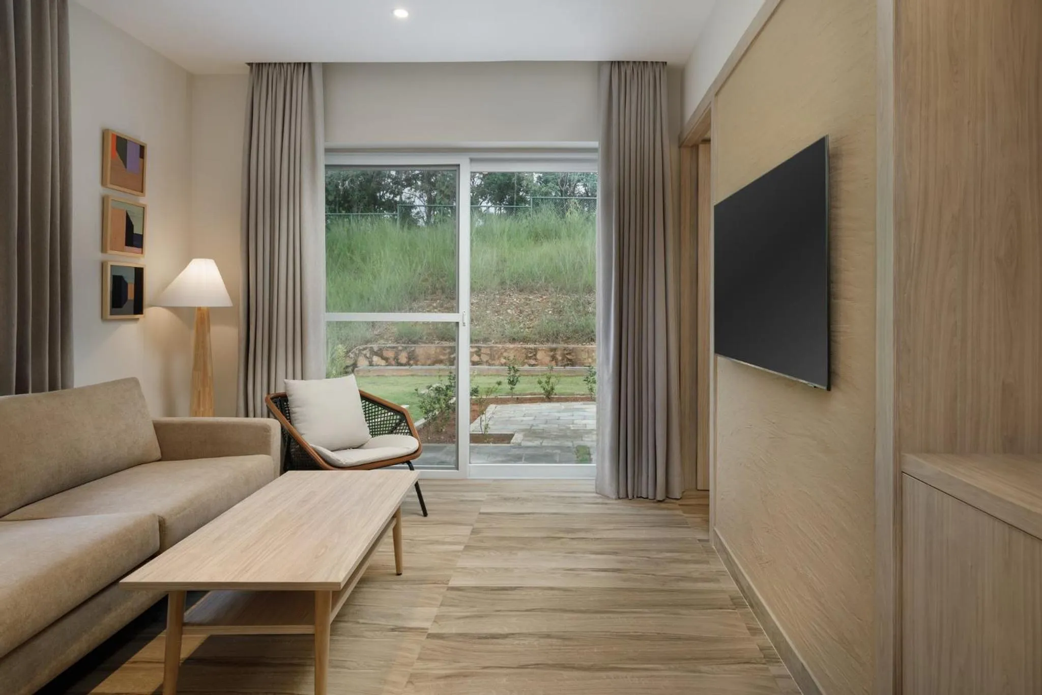 Photo of the whole room in Himalayan Hideaway Resort Pokhara, The Centara Collection