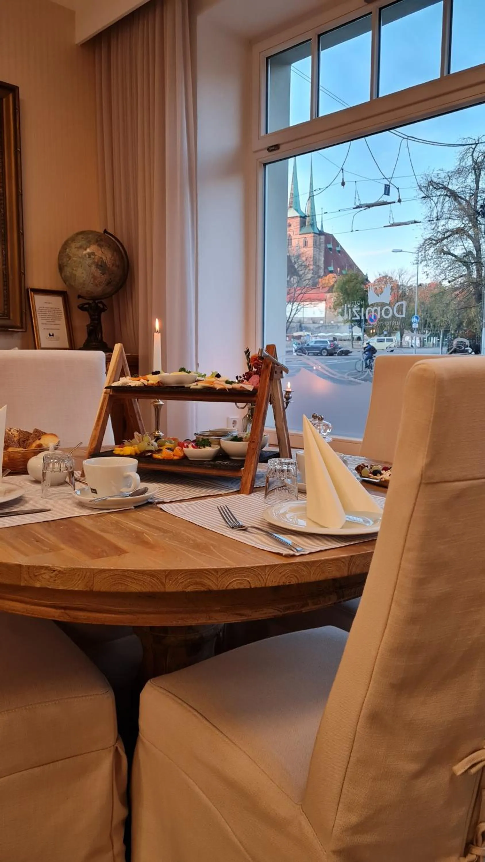 Decorative detail in Hotel Domizil