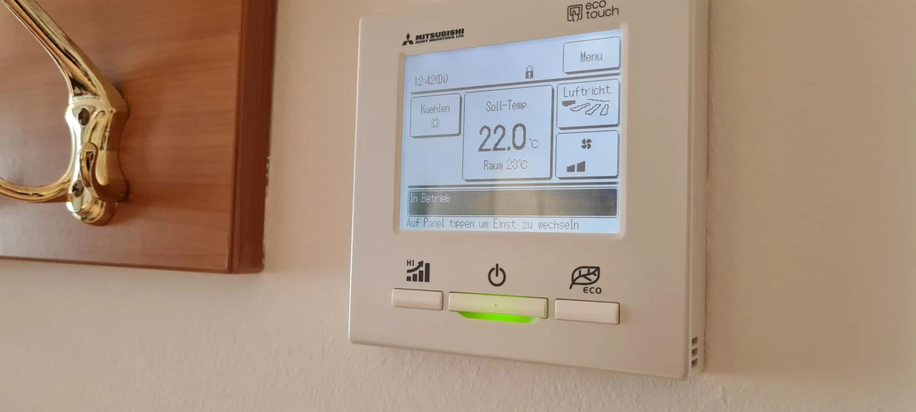 Decorative detail in Hotel Domizil