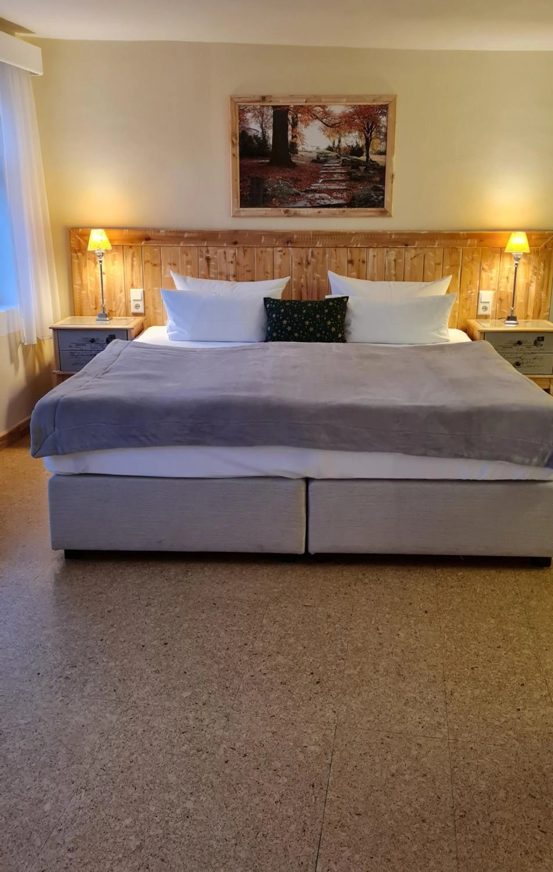 TV and multimedia, Bed in Hotel Domizil