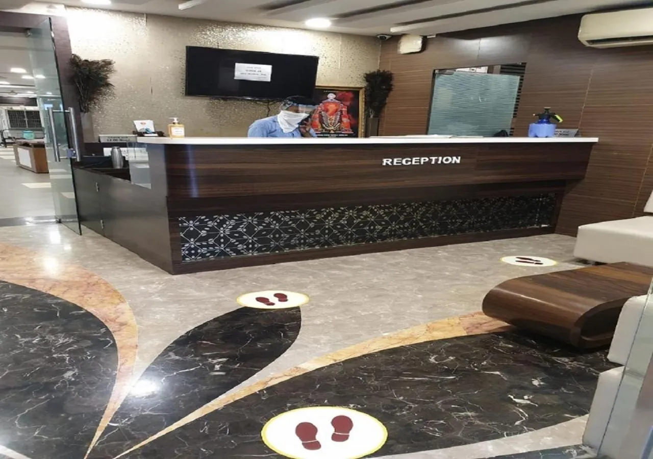 Lobby or reception in Hotel Raj Palace