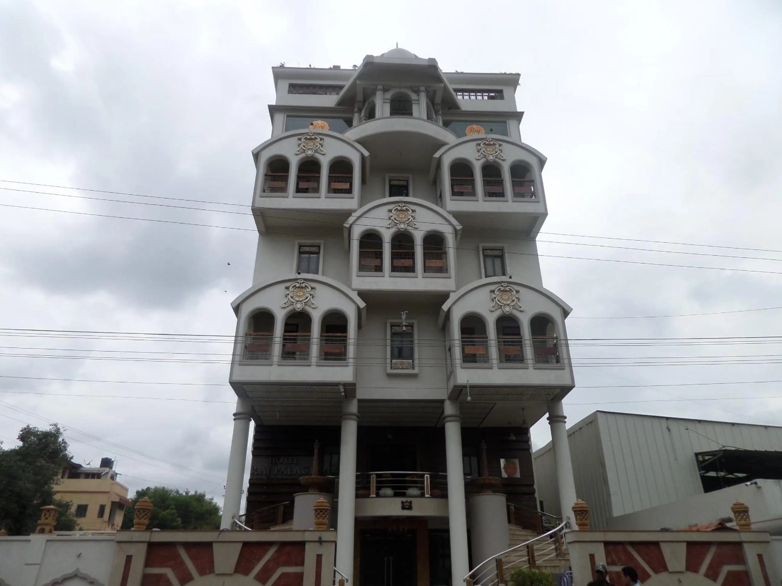 Facade/entrance in Hotel Raj Palace