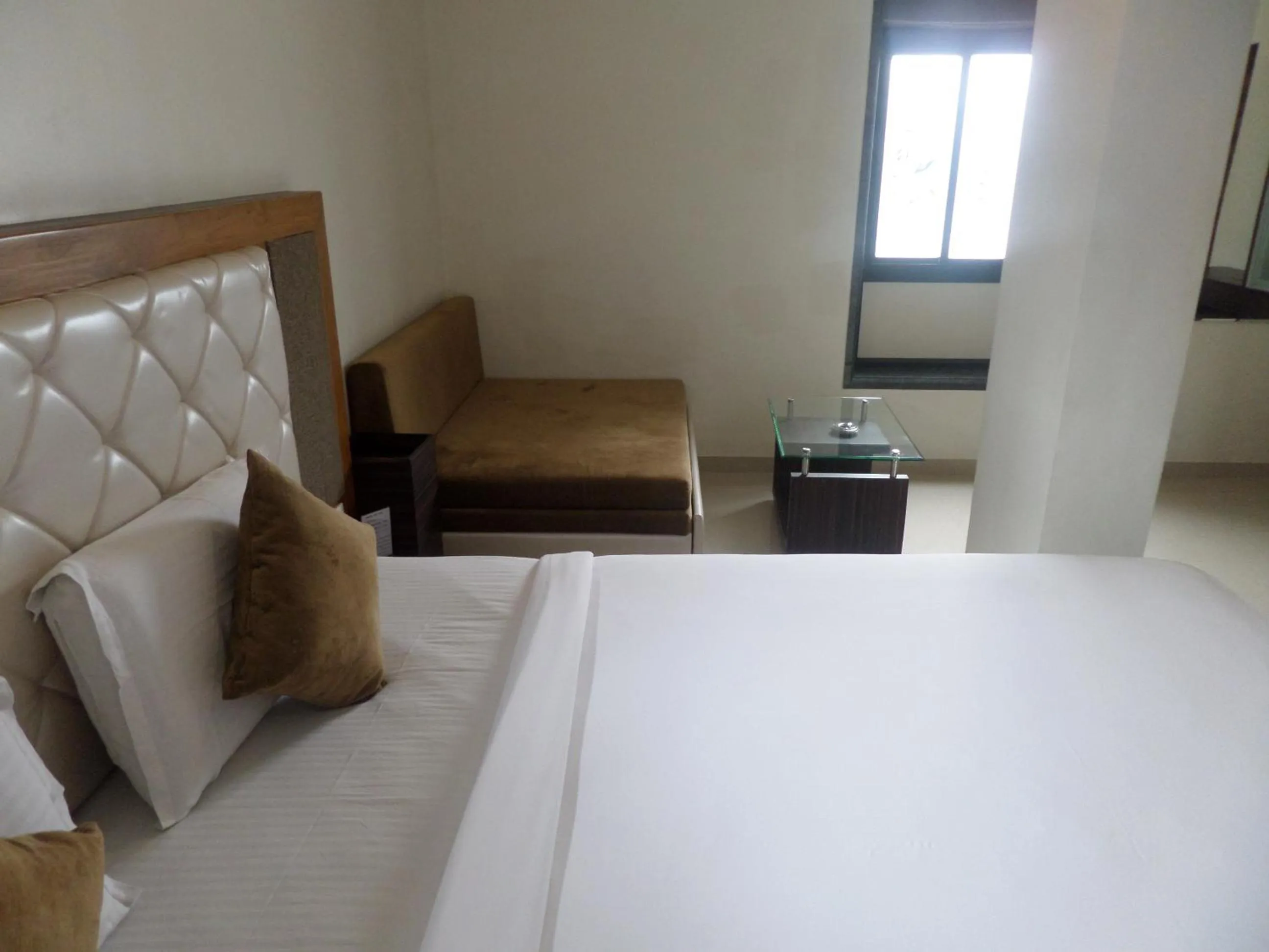 Bed in Hotel Raj Palace