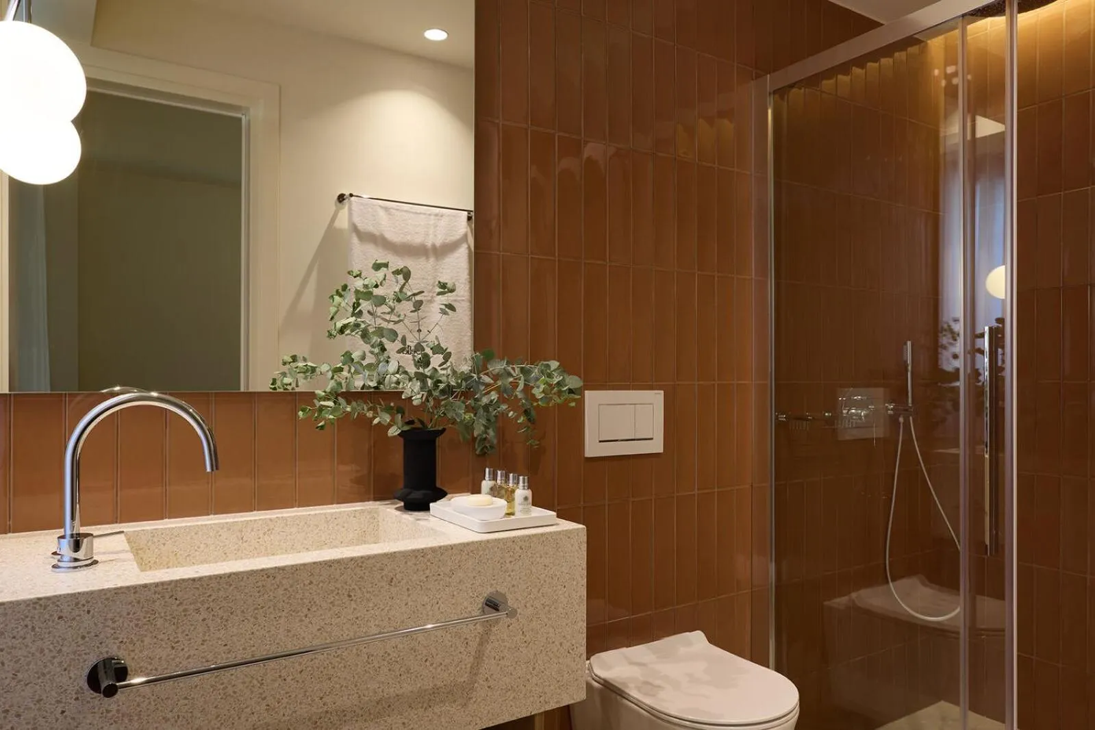 Bathroom in Bellen Athens Ηotel