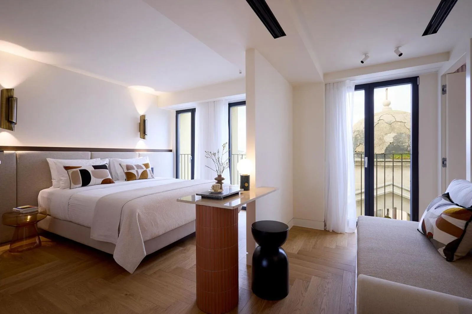 Bedroom, Bed in Bellen Athens Ηotel