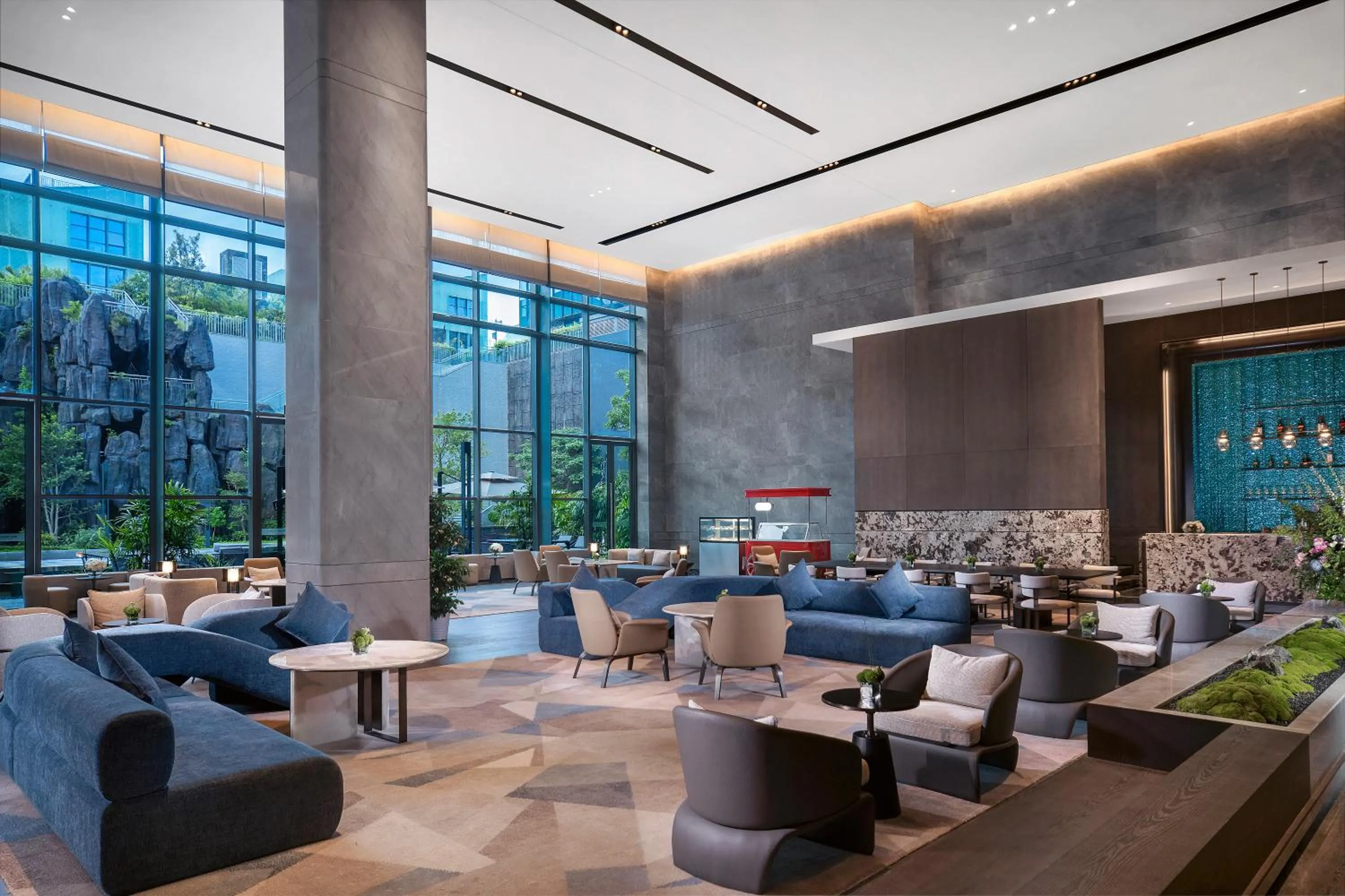 Lobby or reception in Wyndham Grand Shenzhen Guangming