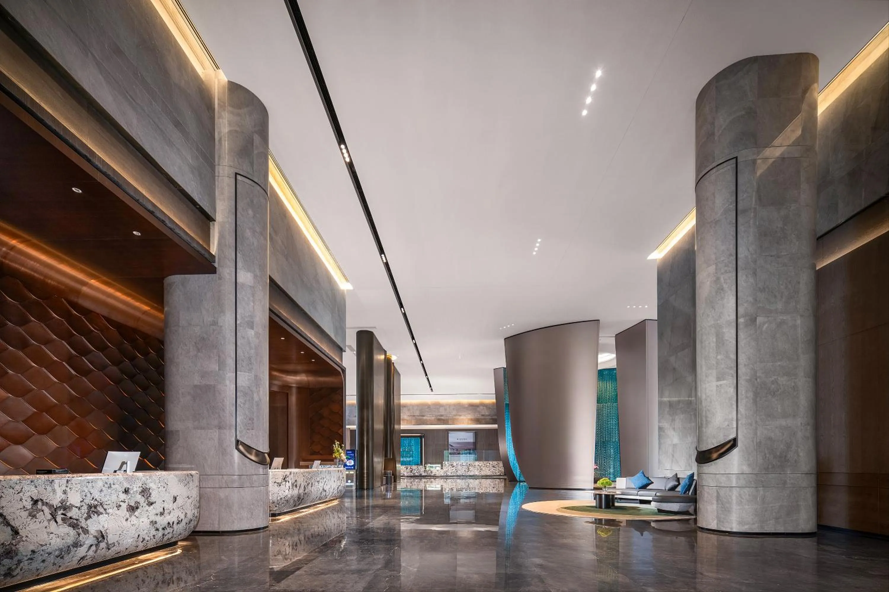 Lobby or reception in Wyndham Grand Shenzhen Guangming