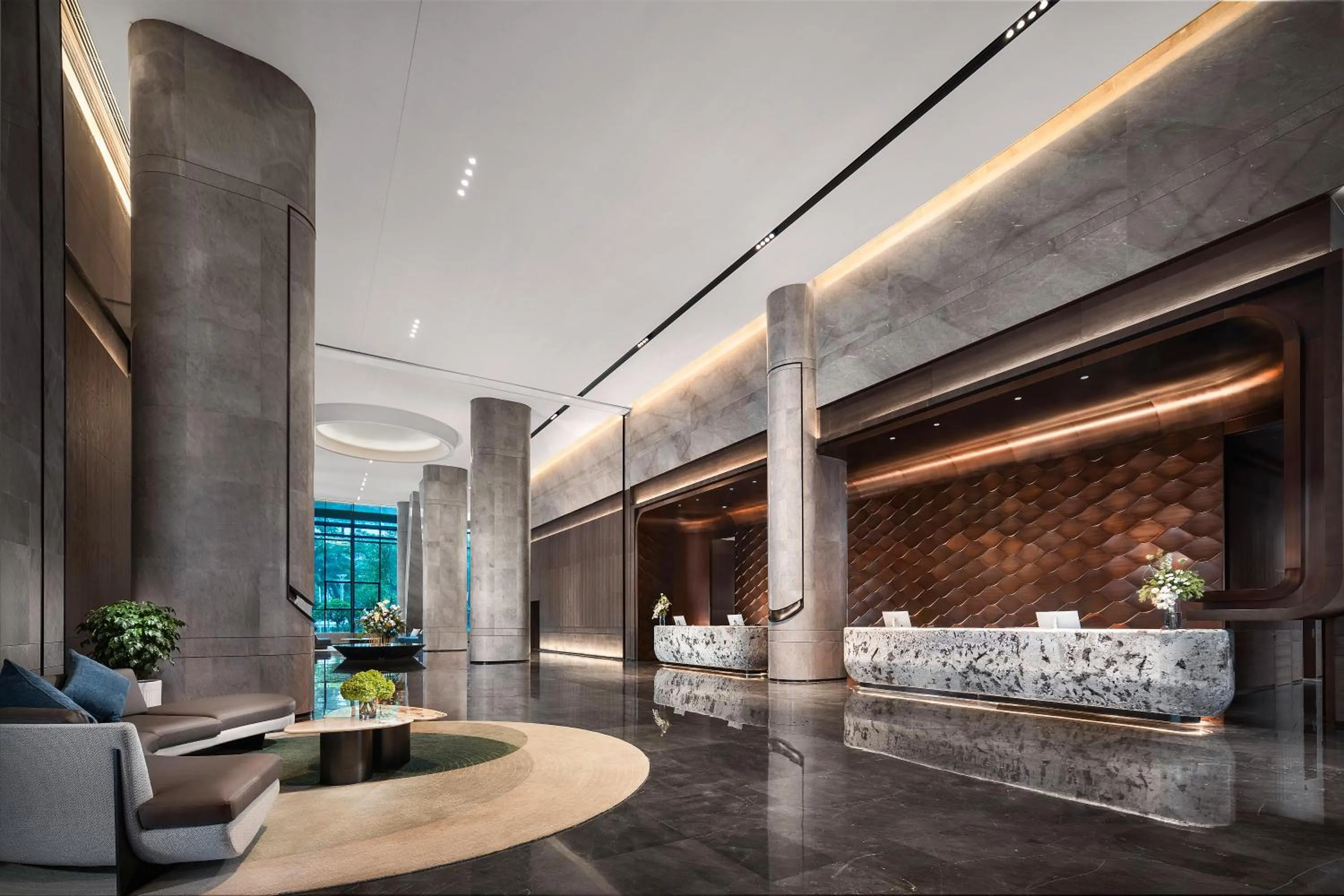 Lobby or reception in Wyndham Grand Shenzhen Guangming