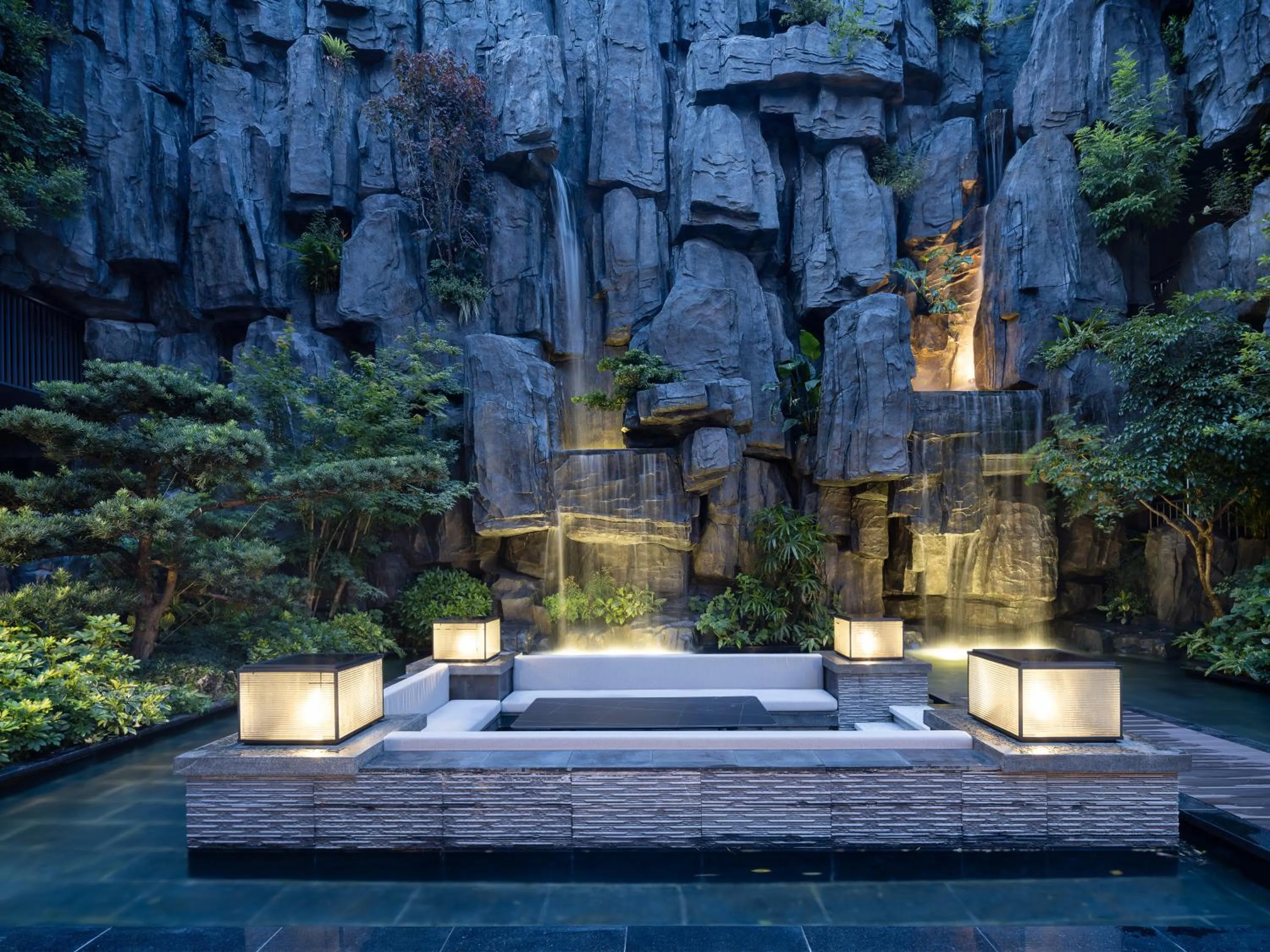 Garden in Wyndham Grand Shenzhen Guangming