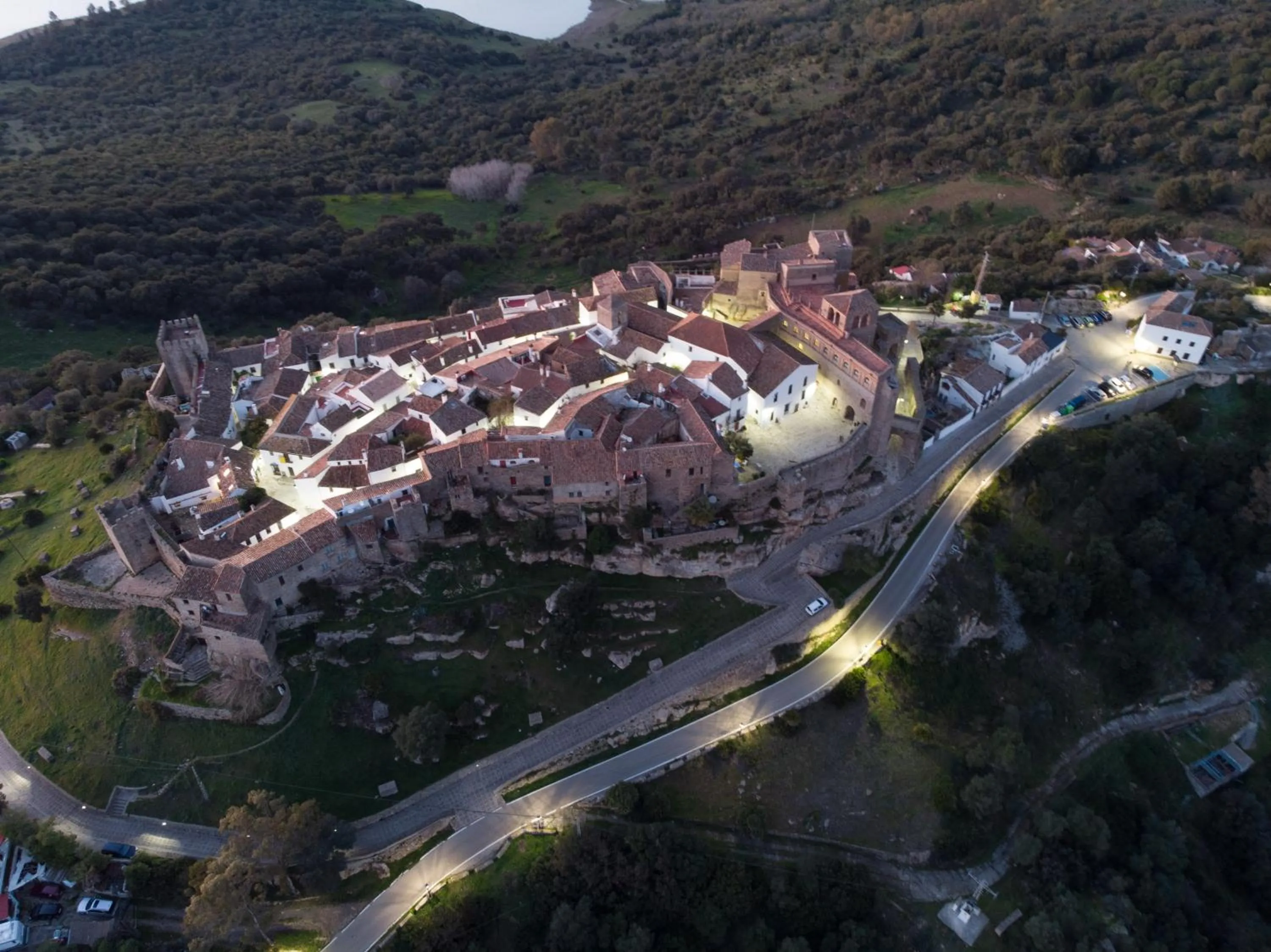Bird's eye view in Hotel Tugasa Castillo de Castellar