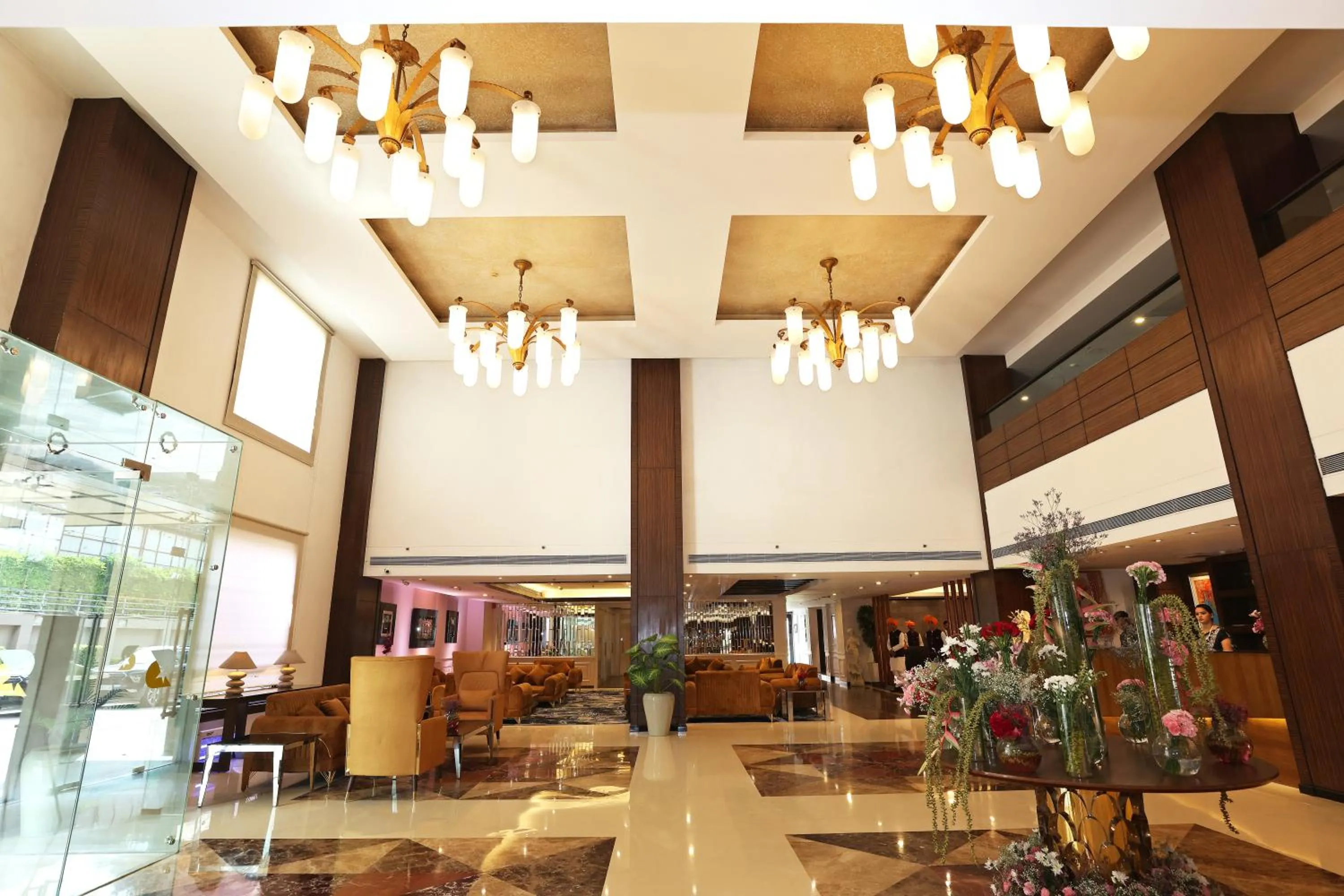 Lobby or reception in Stellar Resorts By Bel-La Monde, Rajokri, Near IGI Airport, Delhi