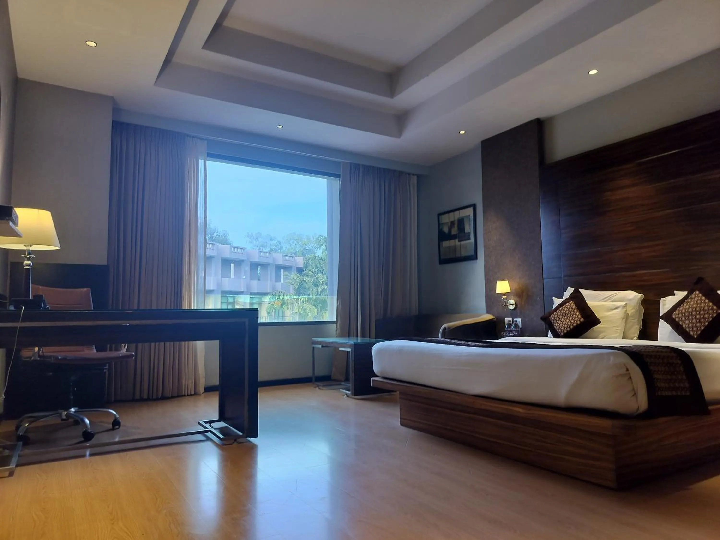 Bedroom, Bed in Stellar Resorts By Bel-La Monde, Rajokri, Near IGI Airport, Delhi