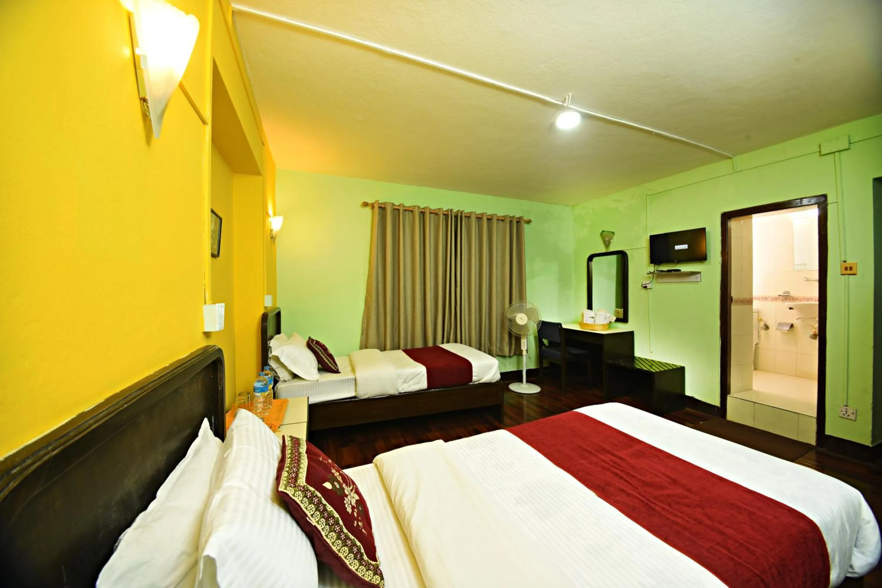 Bed in Sacred Boutique Hotel