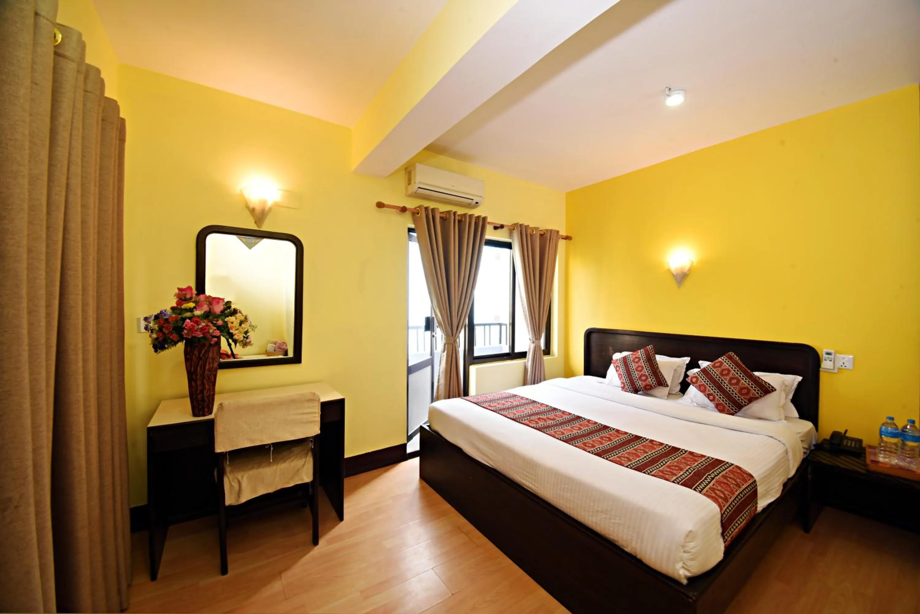 Bed in Sacred Boutique Hotel