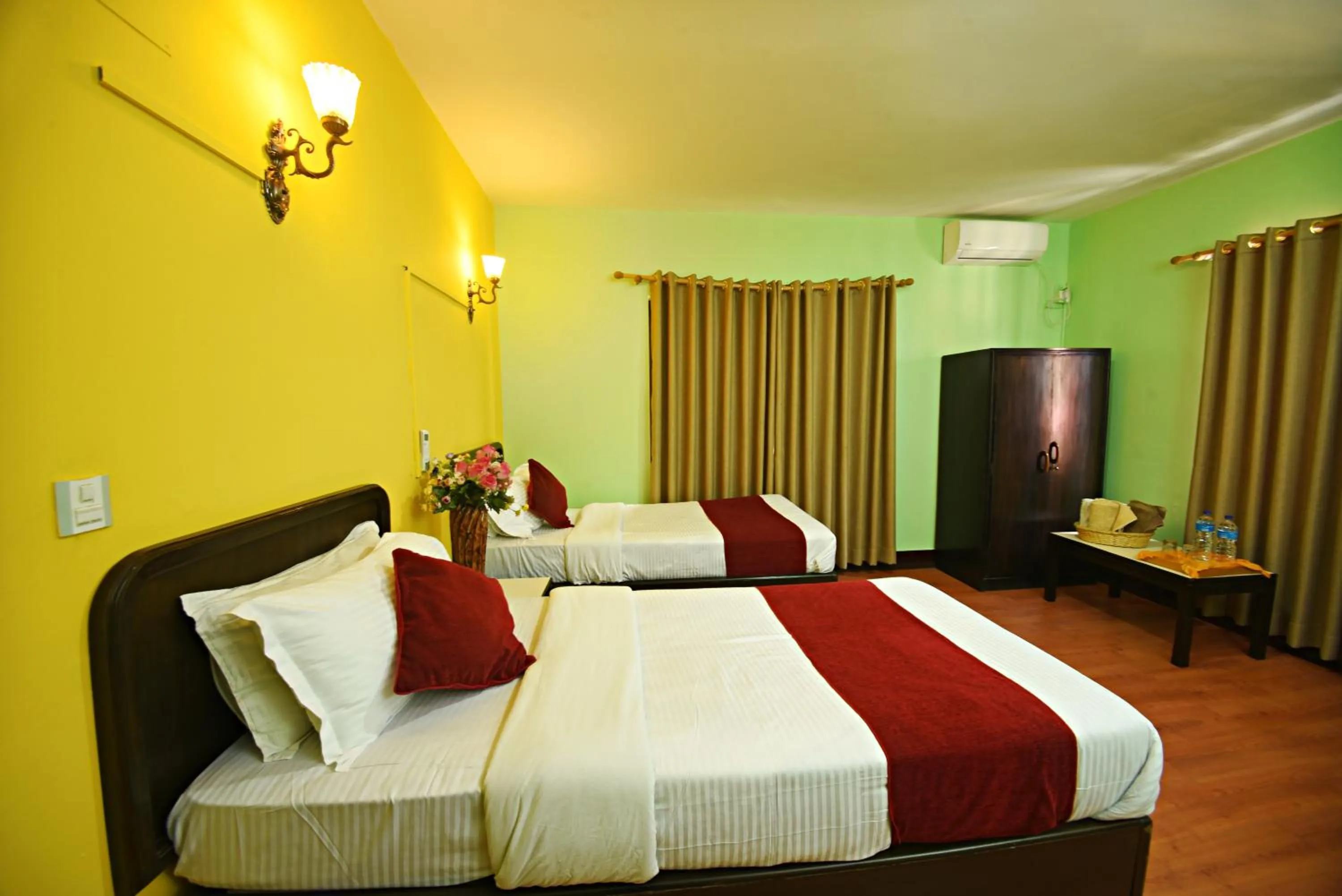 Bed in Sacred Boutique Hotel