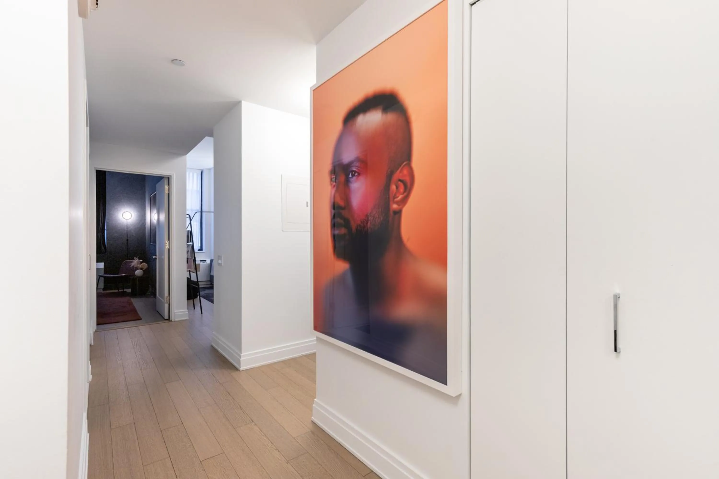 Living room in Mint House at 70 Pine