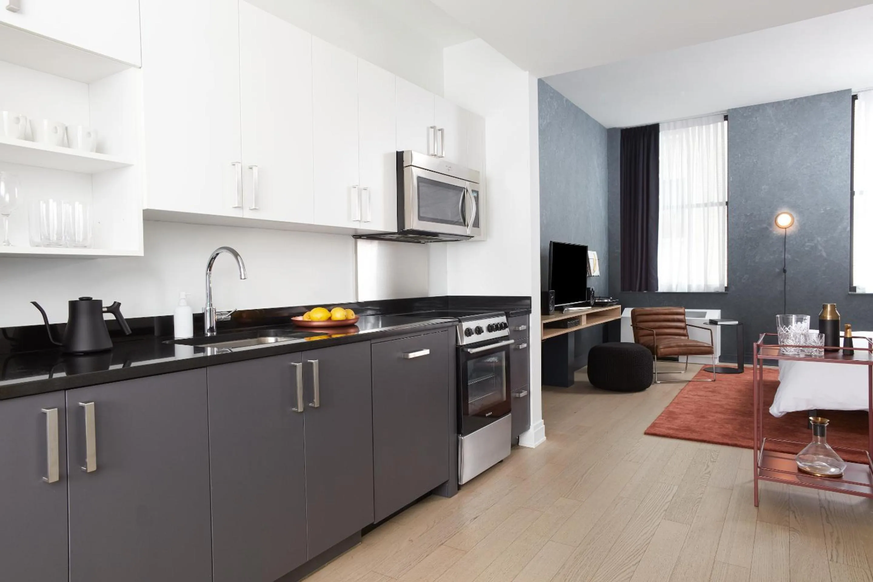 kitchen in Mint House 70 Pine by Kasa