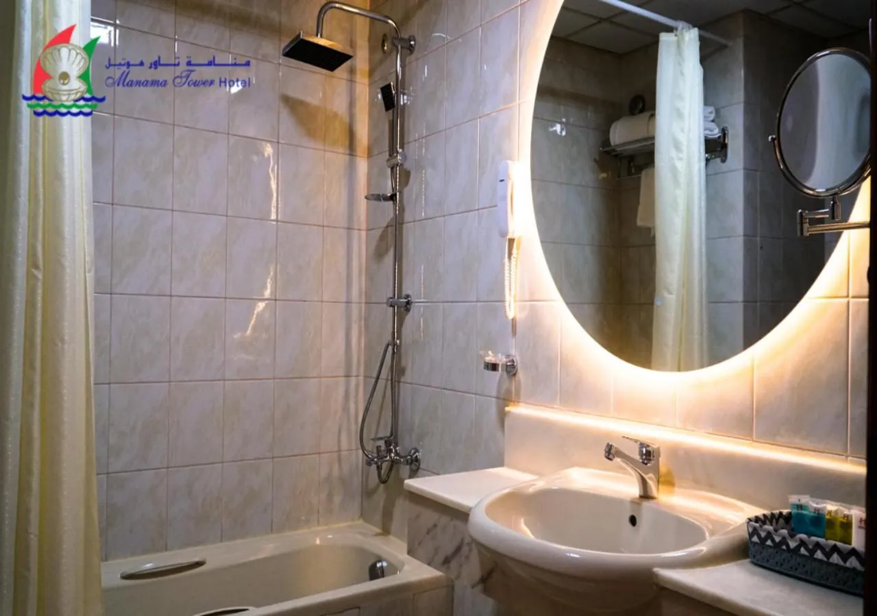 Bathroom in Manama Tower Hotel