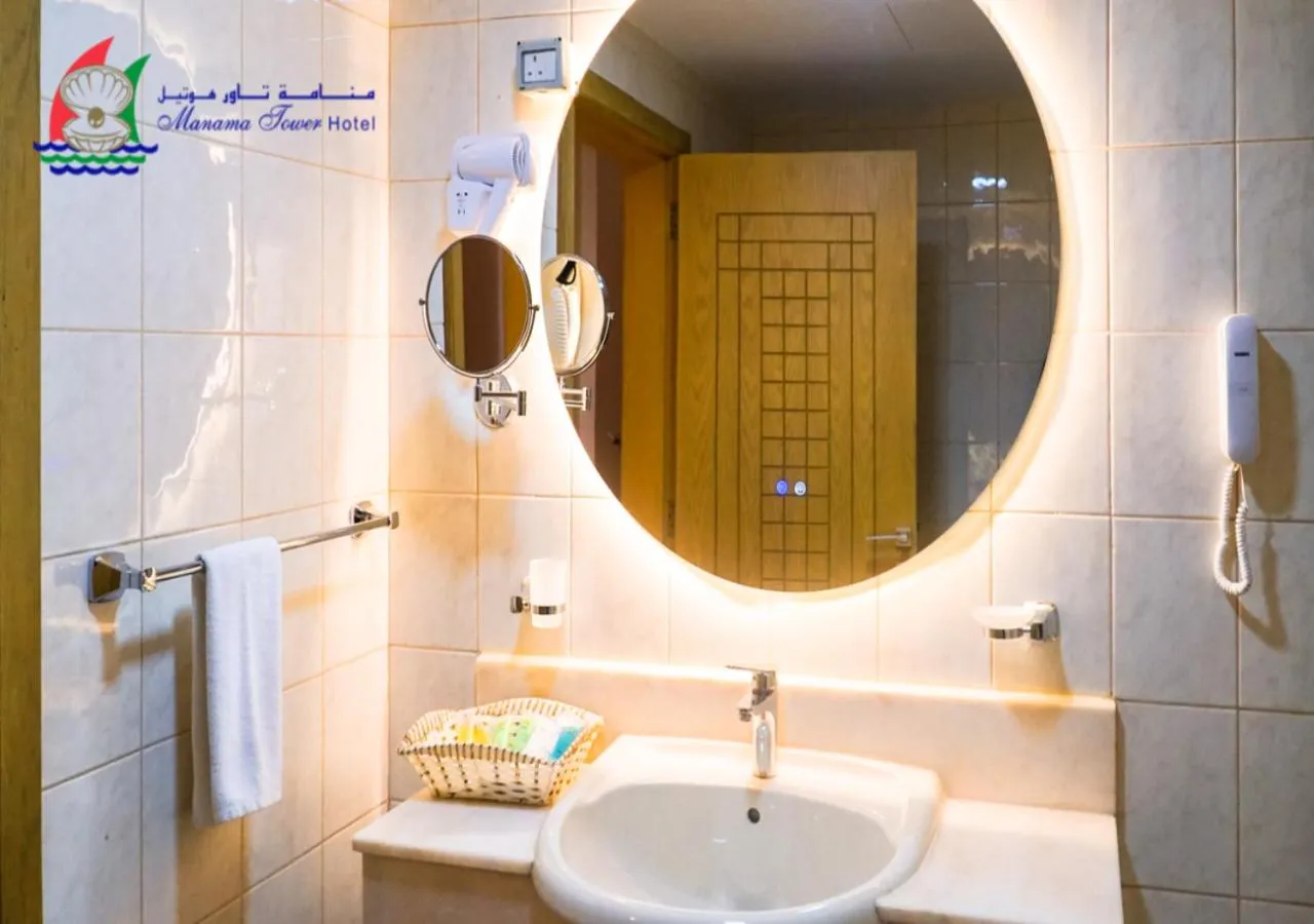 Shower in Manama Tower Hotel