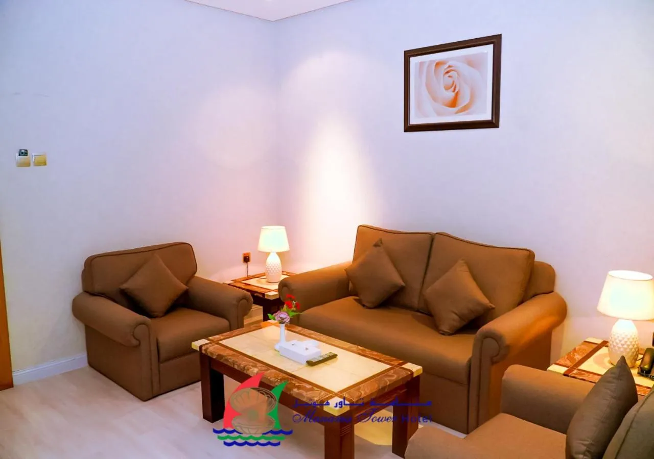 Living room in Manama Tower Hotel