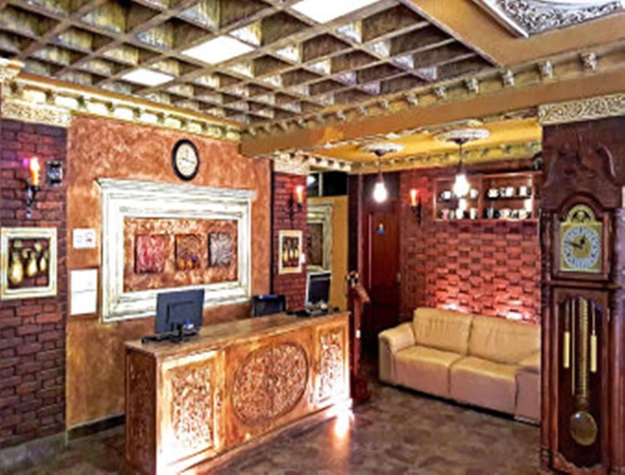 Lobby or reception in Antigua Inn Hotel