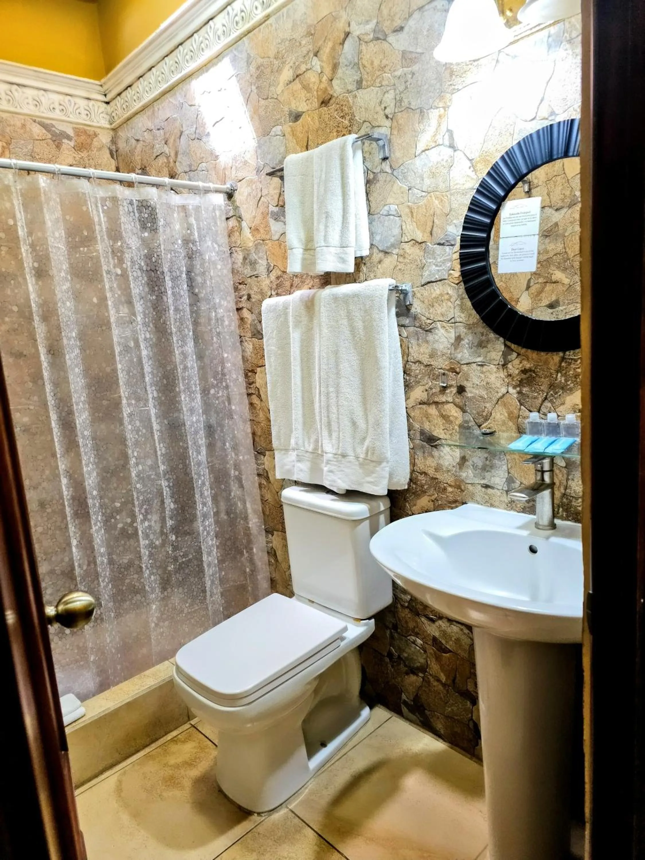 Bathroom in Antigua Inn Hotel