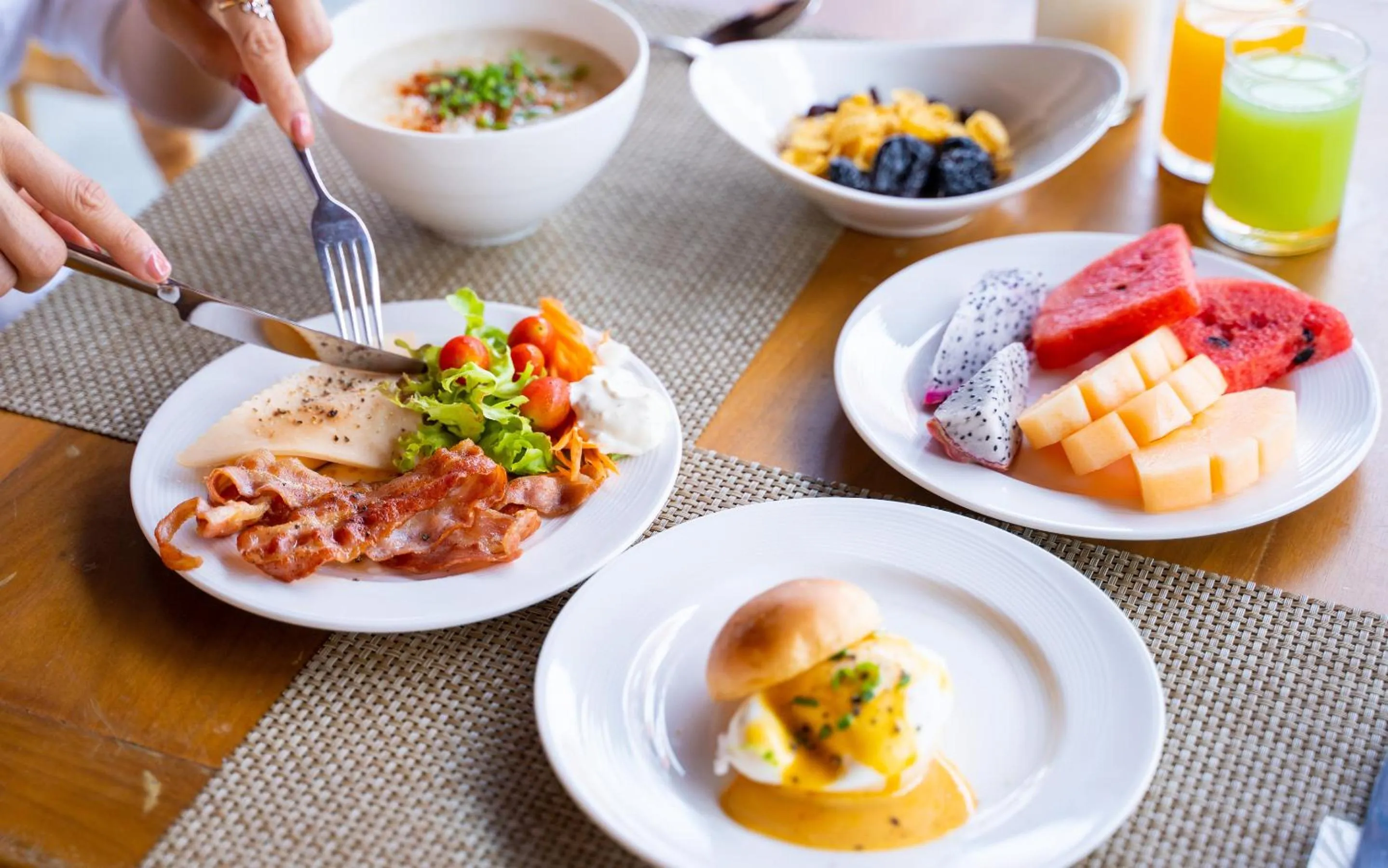 Food in Belmont Hotel Manila near NAIA Terminal 3 MNL