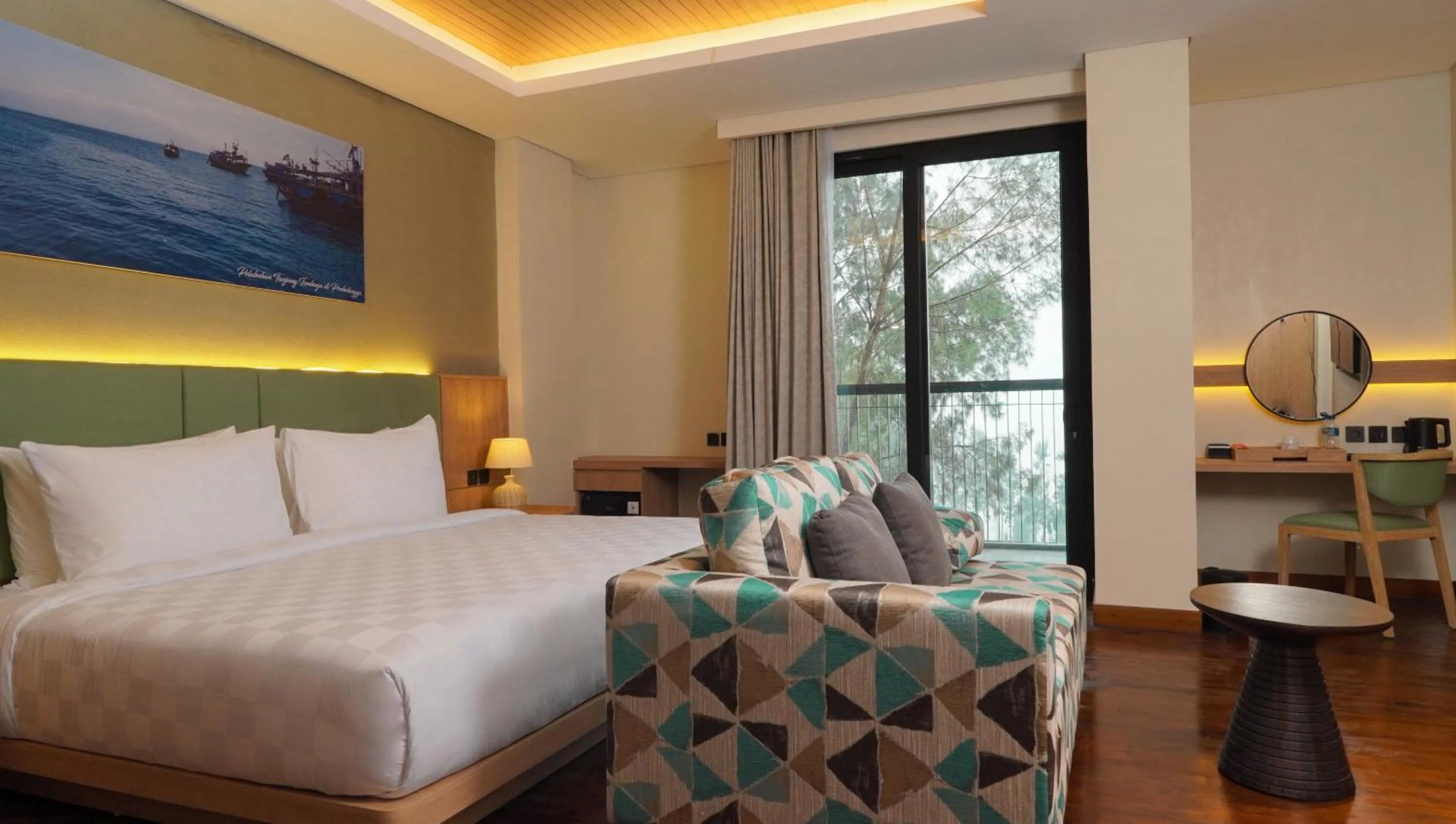 Bed in Jambuluwuk Bromo Resort