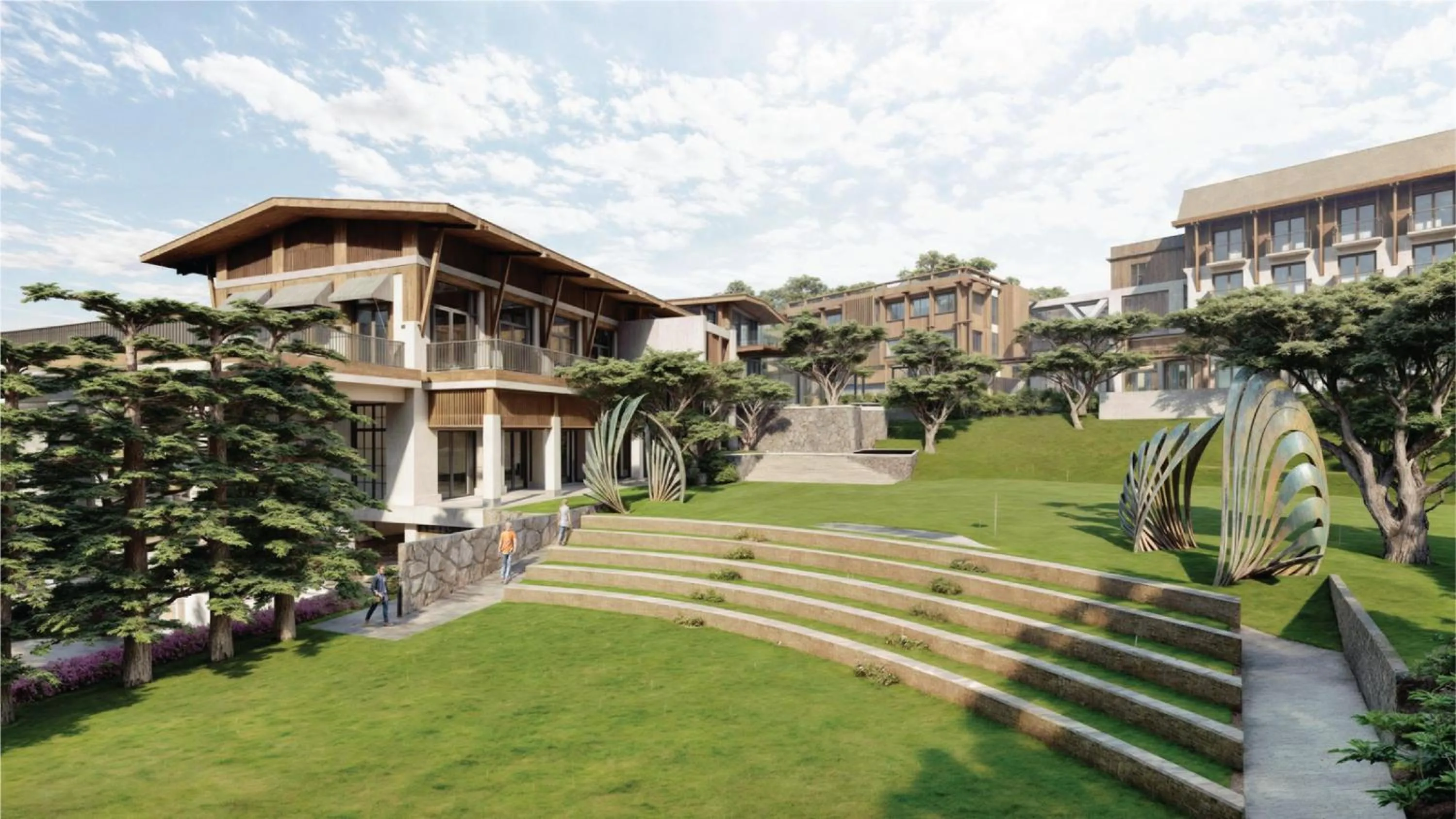 Property building in Jambuluwuk Bromo Resort