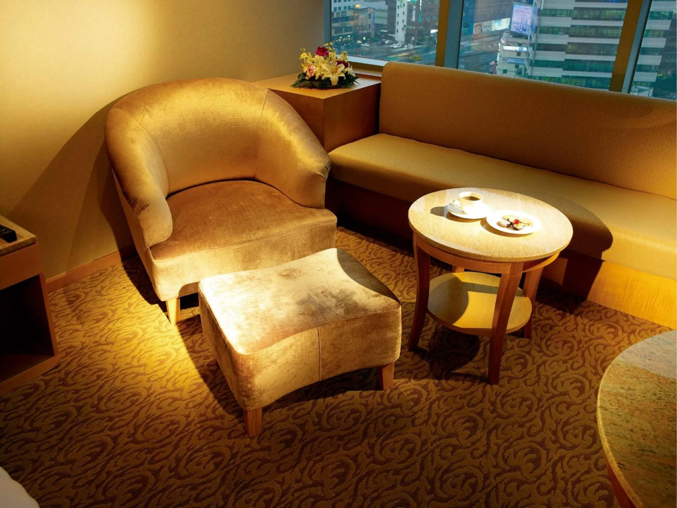 Decorative detail in Daegu Grand Hotel