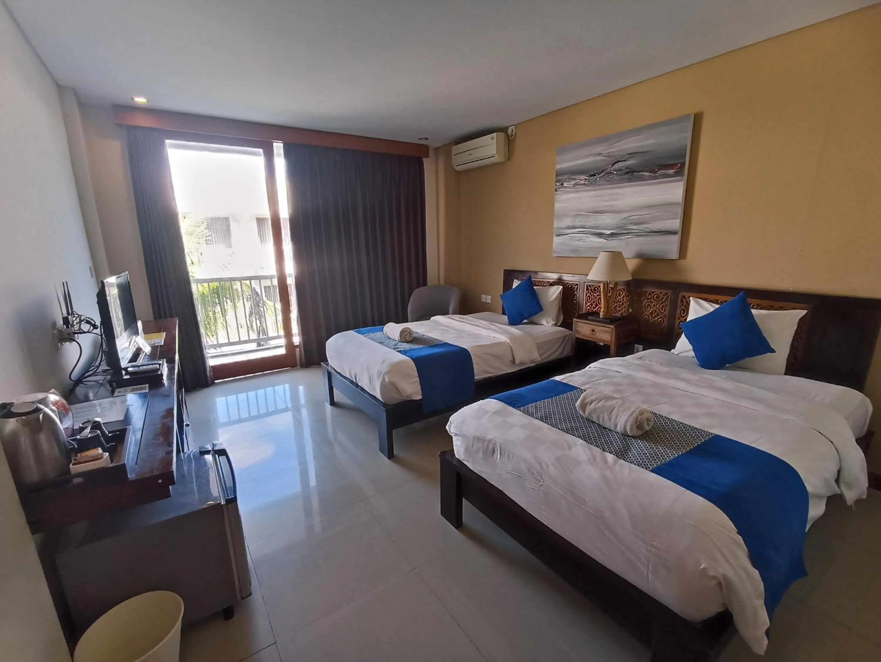 Bedroom, Bed in Abian Harmony Hotel